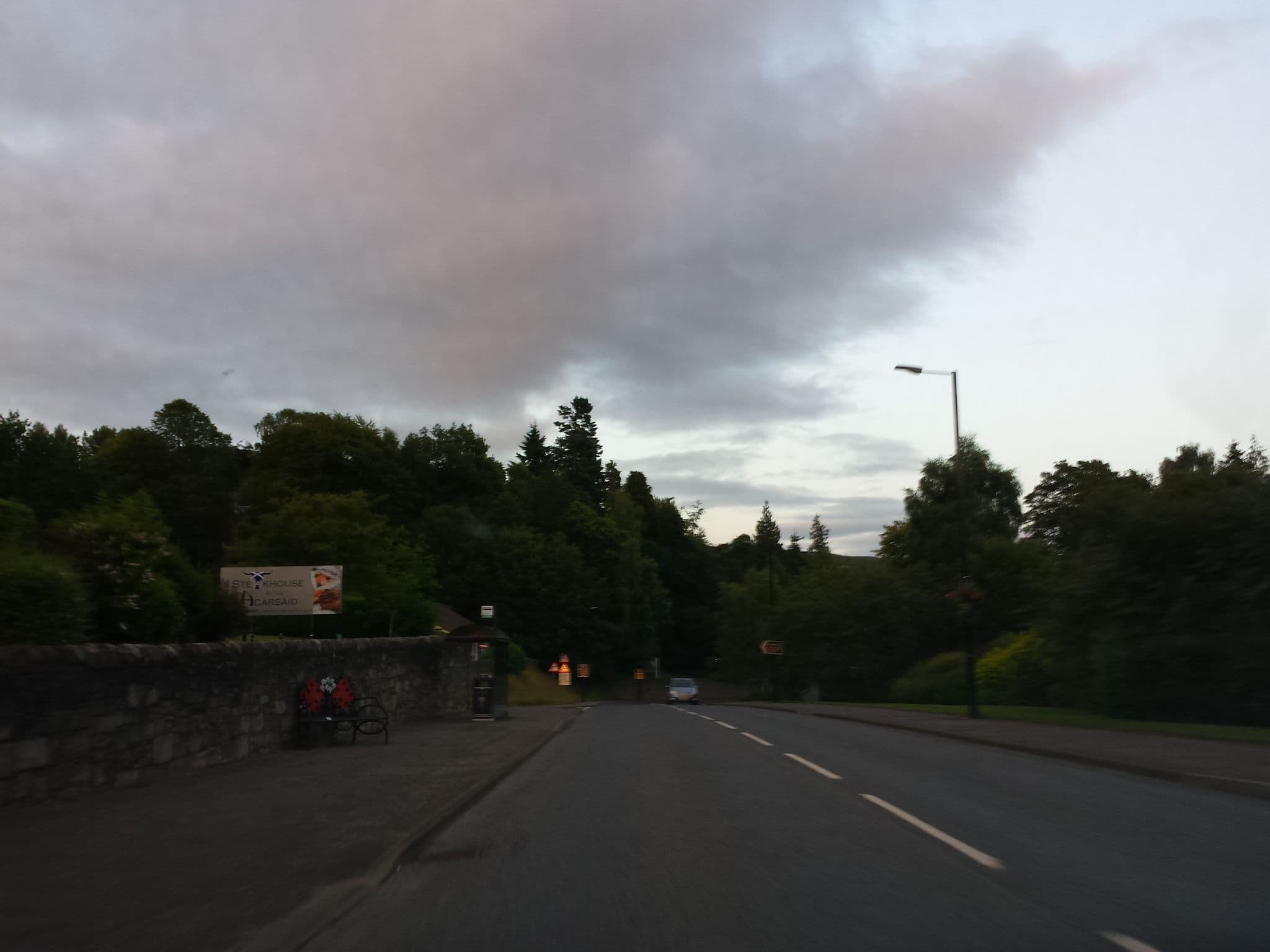 Street view near Acarsaid Hotel, Pitlochry — © rudolfmayer (CC BY-SA · Mapillary)