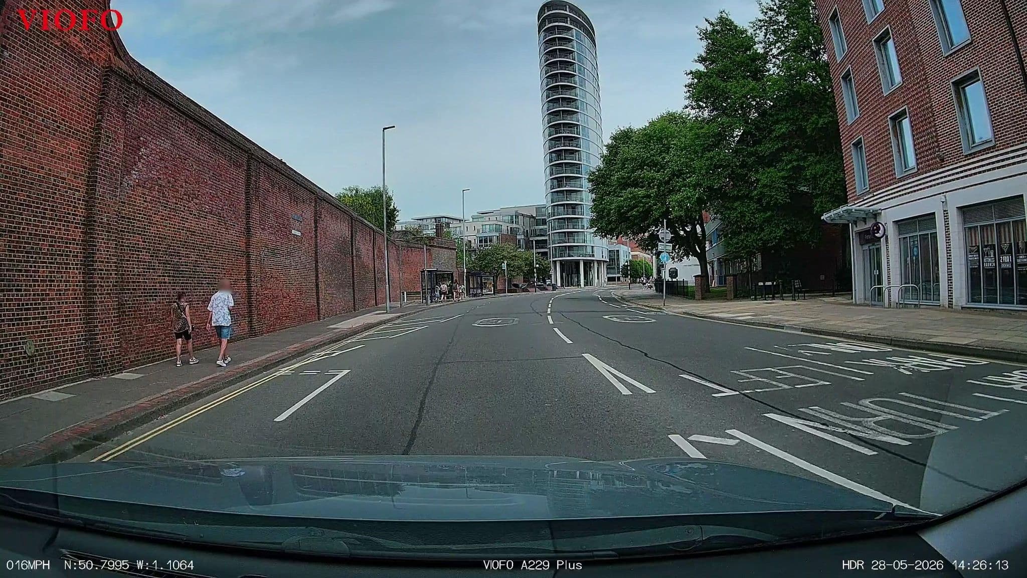 Street view near Premier Inn, Portsmouth — © RyanBush (CC BY-SA · Mapillary)