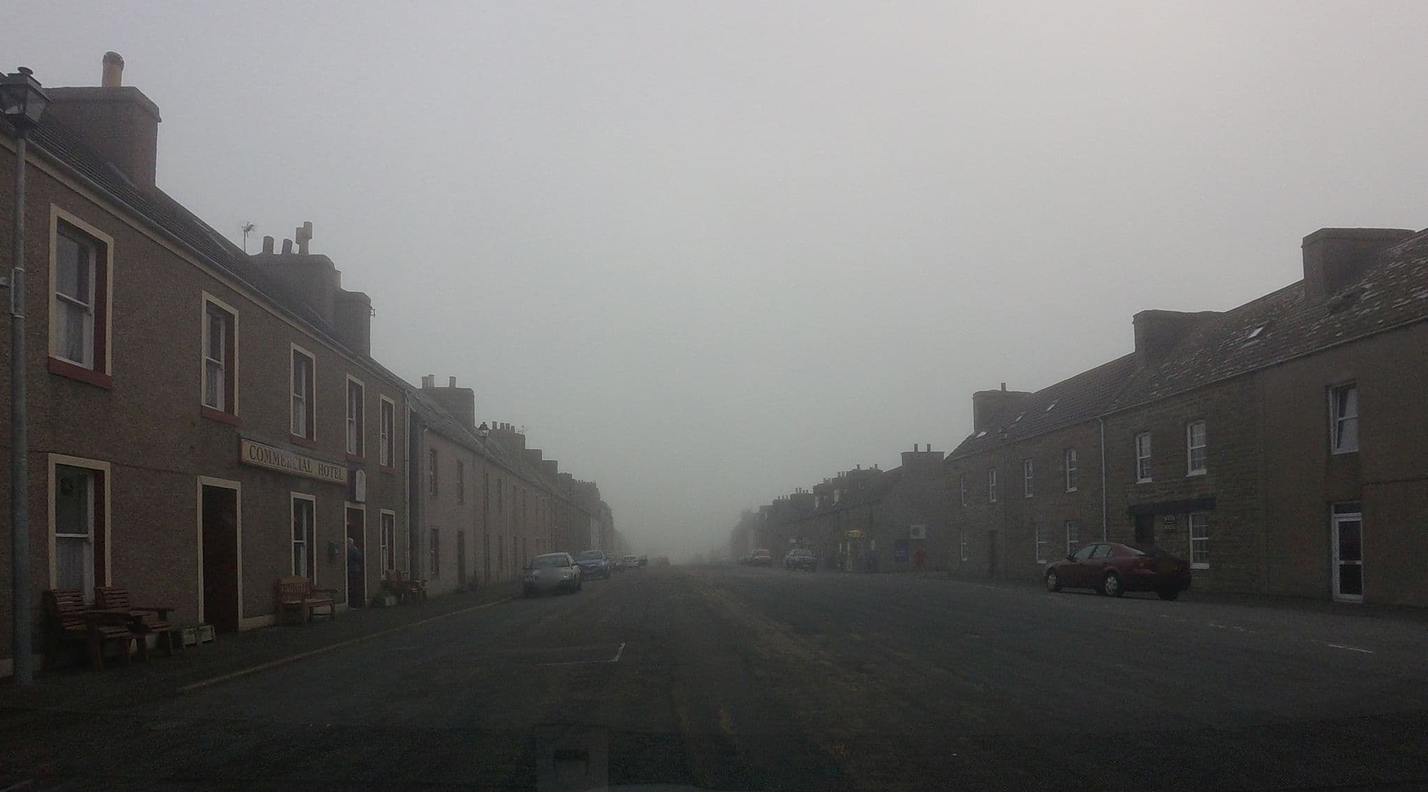 Street view near The Commercial Hotel, Wick — © hobgoblin (CC BY-SA · Mapillary)
