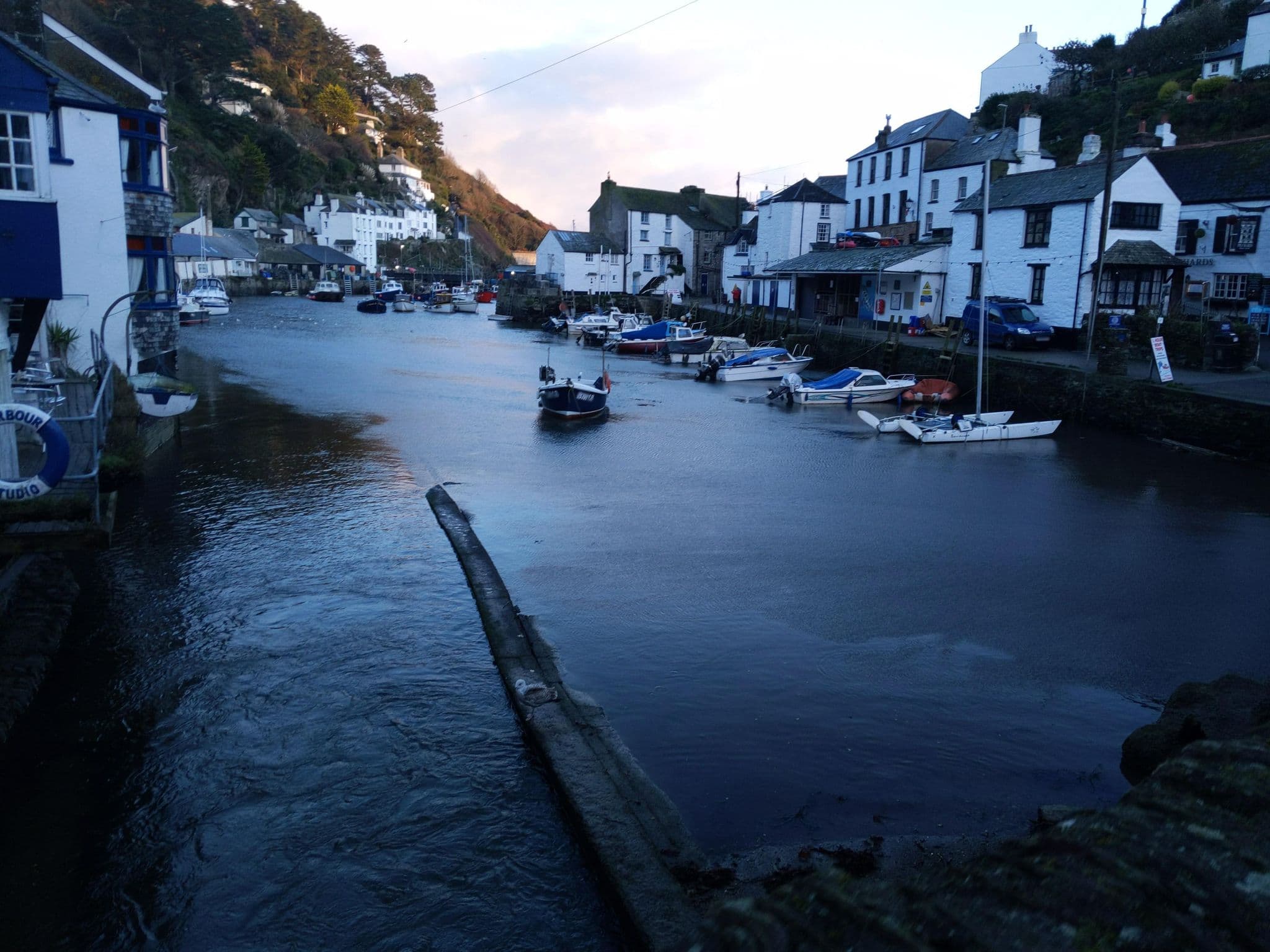 Street view near Corner Cottage, Polperro — © WaggyDog (CC BY-SA · Mapillary)
