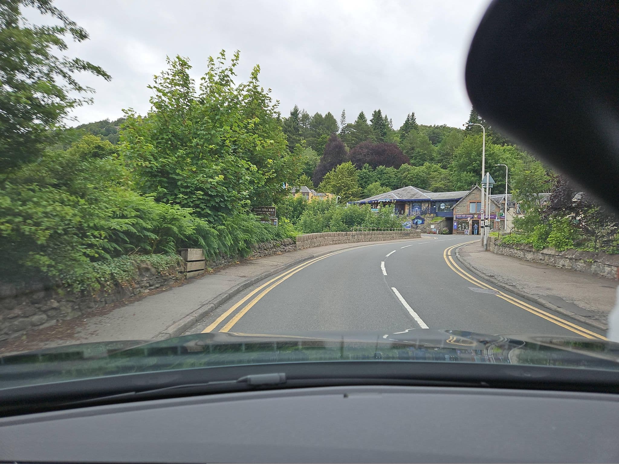 Street view near Bridgend House, Drumnadrochit — © toho (CC BY-SA · Mapillary)