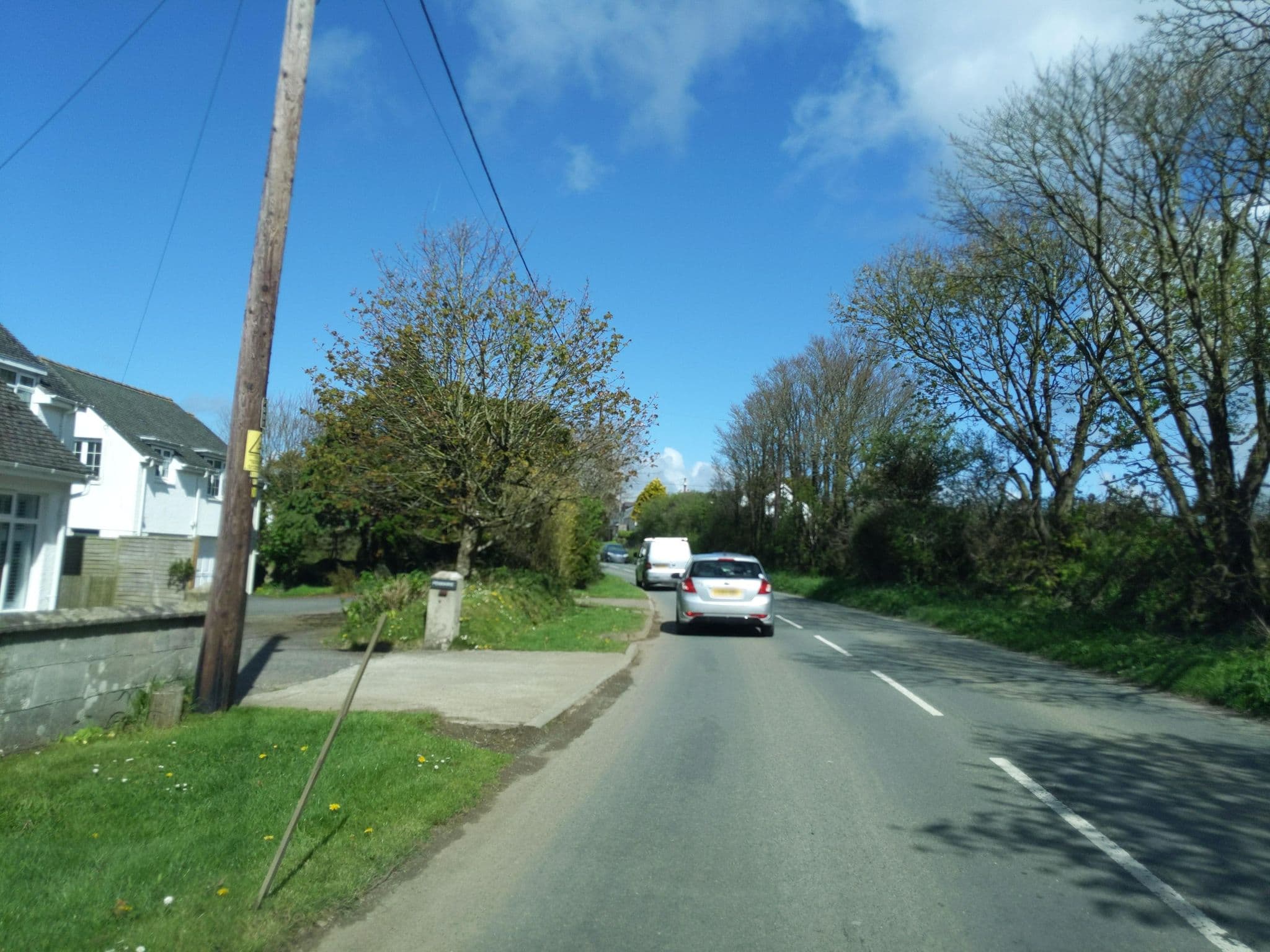 Street view near Penmarie, Delabole — © WaggyDog (CC BY-SA · Mapillary)