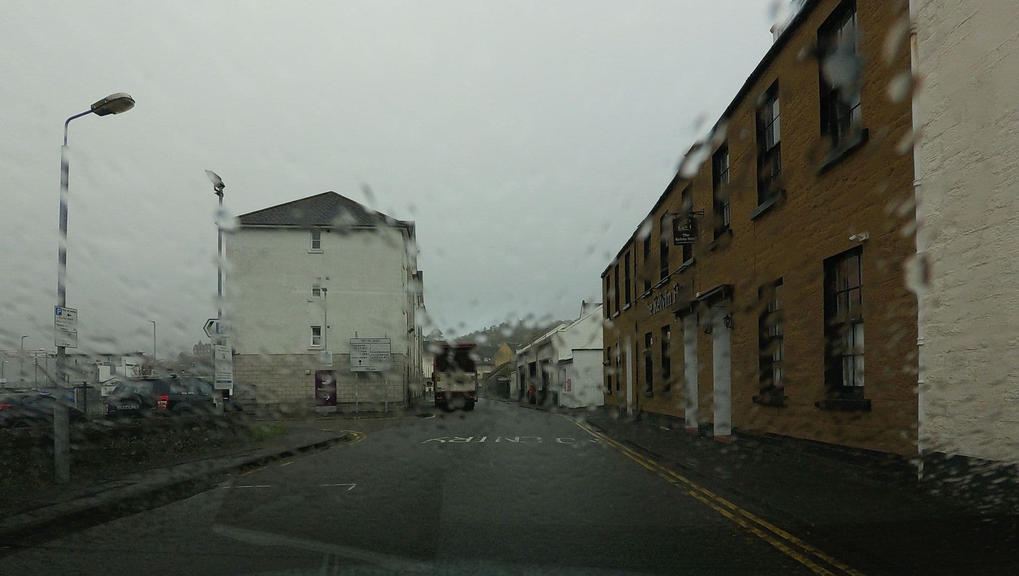 Street view near The Kelvin Hotel, Oban