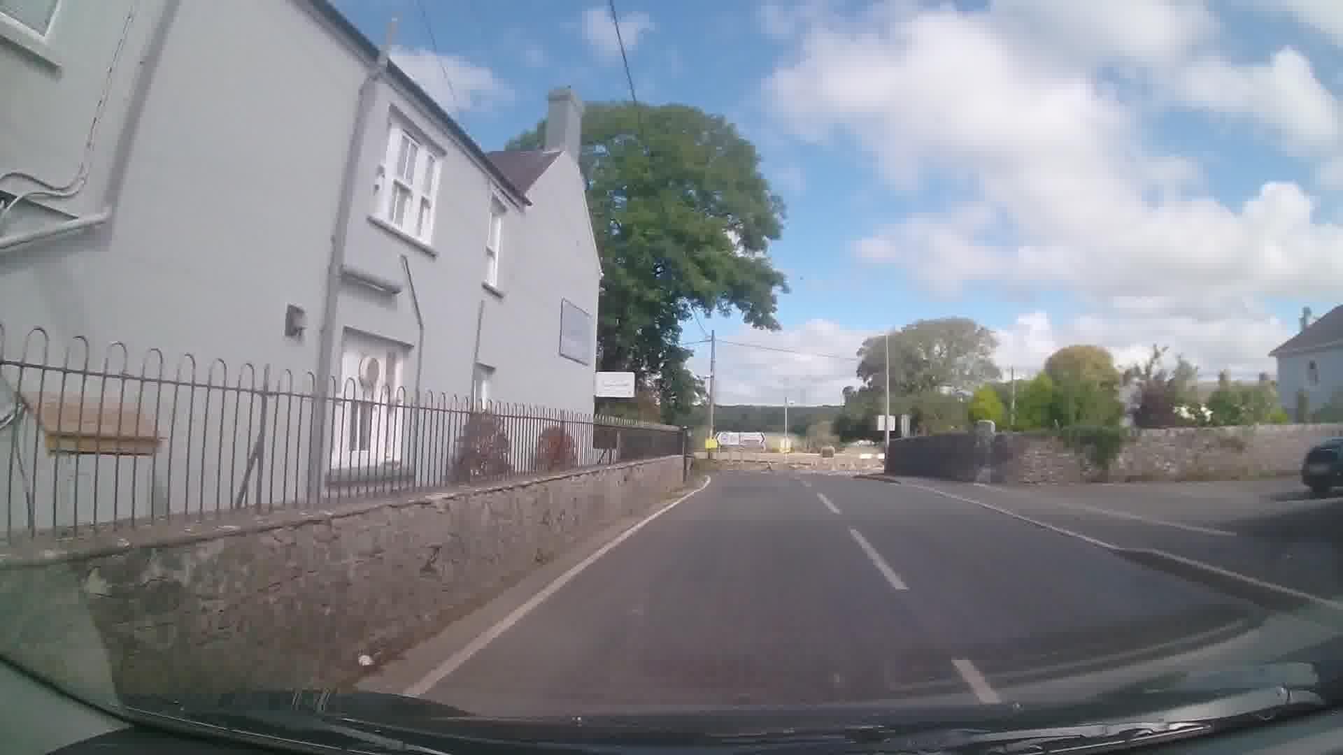 Street view near Lamphey Hall Hotel & Restaurant, Pembroke — © trigpoint (CC BY-SA · Mapillary)