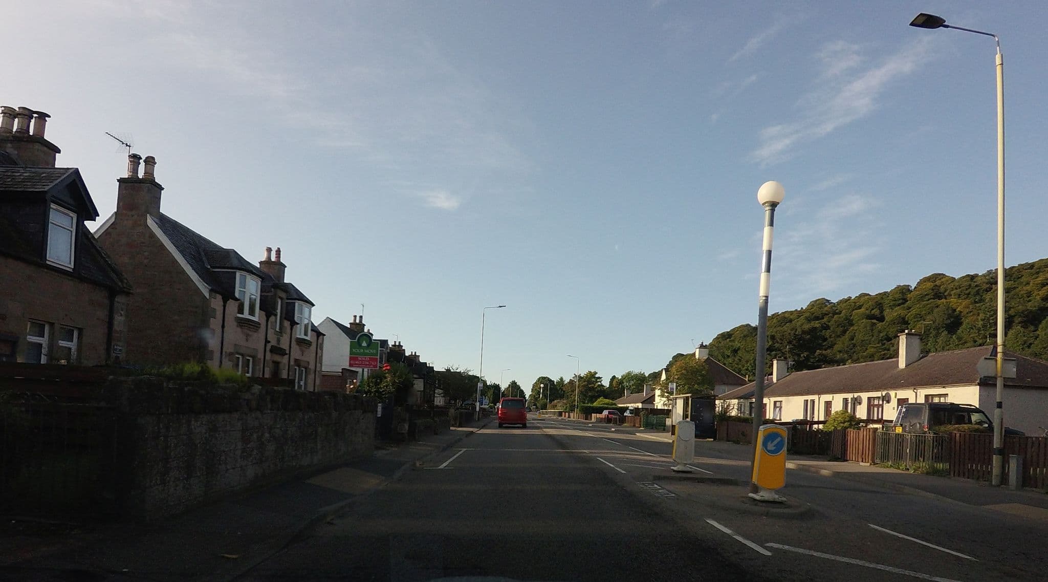 Street view near Heathcote B&B, Inverness — © hobgoblin (CC BY-SA · Mapillary)