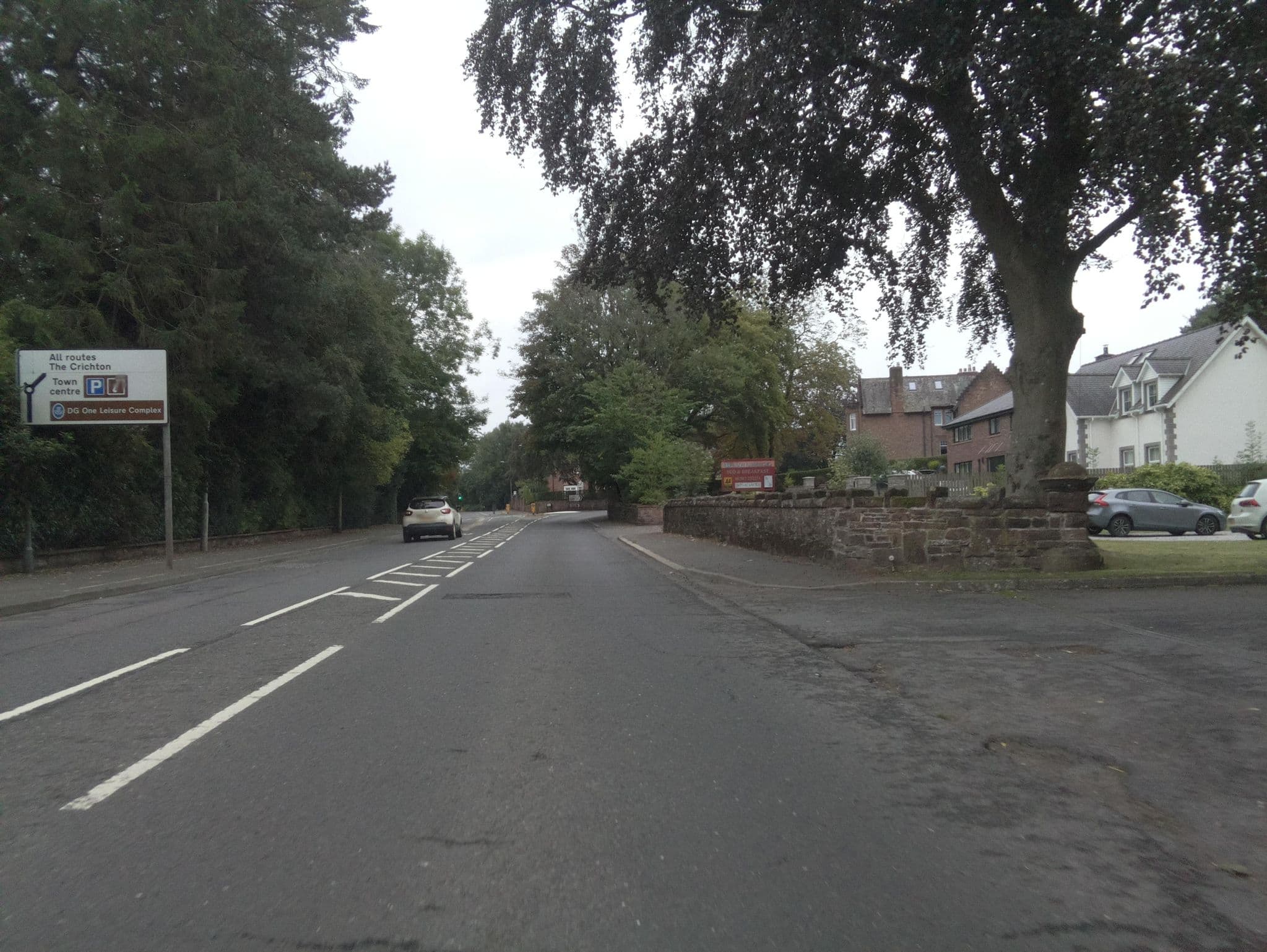 Street view near Rivendell, Dumfries — © southglos (CC BY-SA · Mapillary)