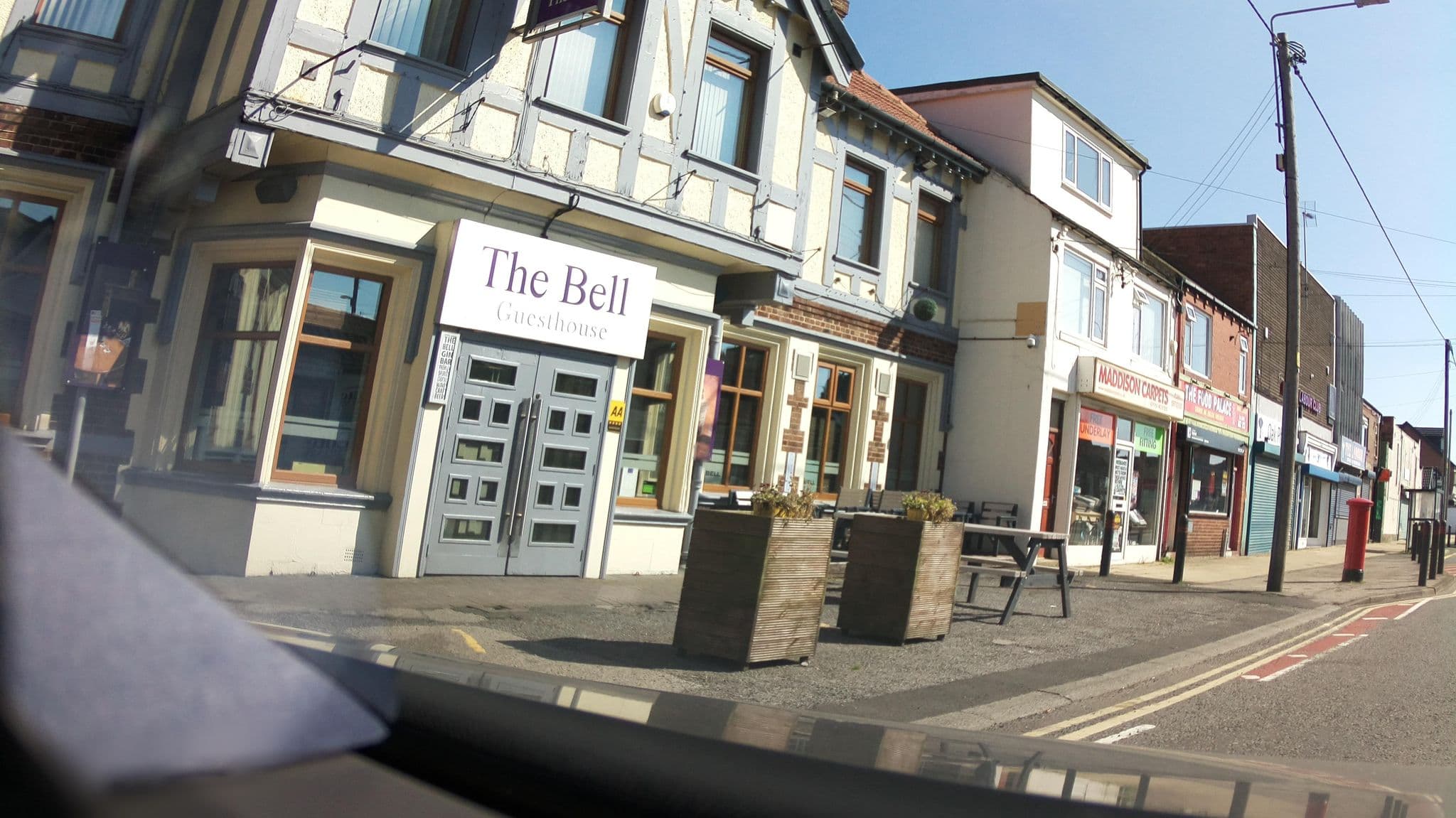 Street view near The Bell, Peterlee — © southglos (CC BY-SA · Mapillary)