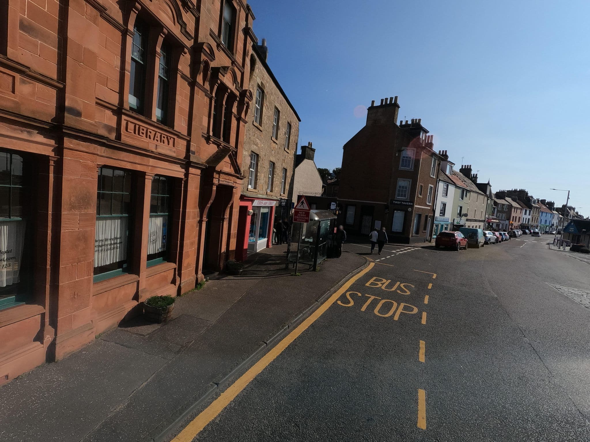 Street view near Murray Library Hostel, Anstruther — © hobgoblin (CC BY-SA · Mapillary)