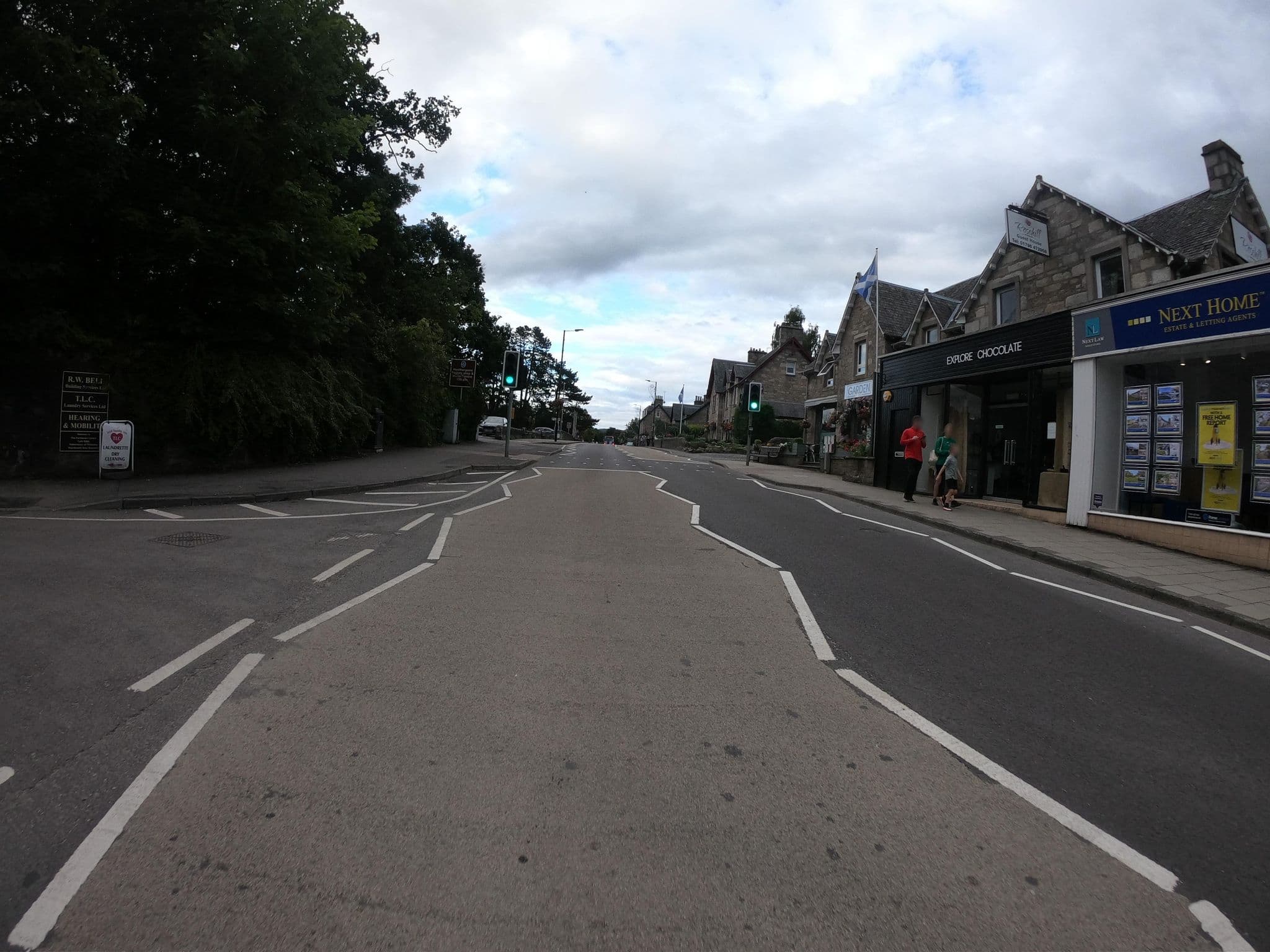 Street view near Rosehill Guest House, Pitlochry — © joostjakob (CC BY-SA · Mapillary)