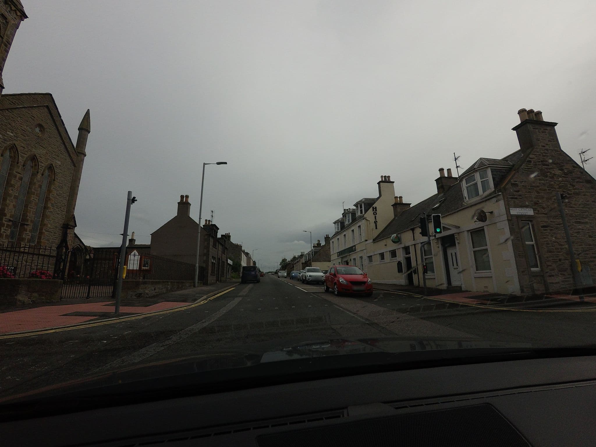 Street view near Old Coach House Hotel, Buckie — © tallguy (CC BY-SA · Mapillary)