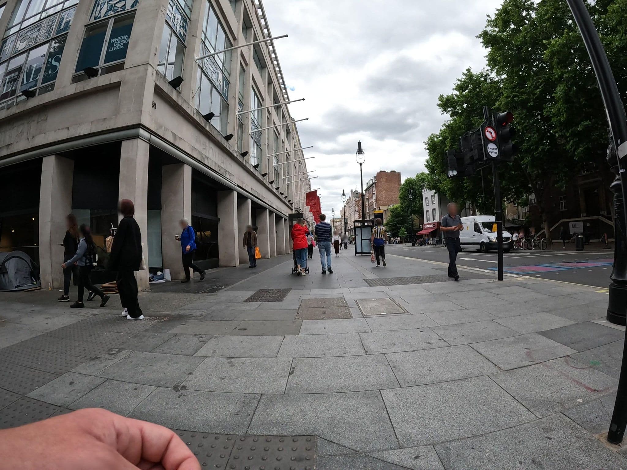 Street view near Hub by Premier Inn London Goodge Street, Soho — © erias (CC BY-SA · Mapillary)