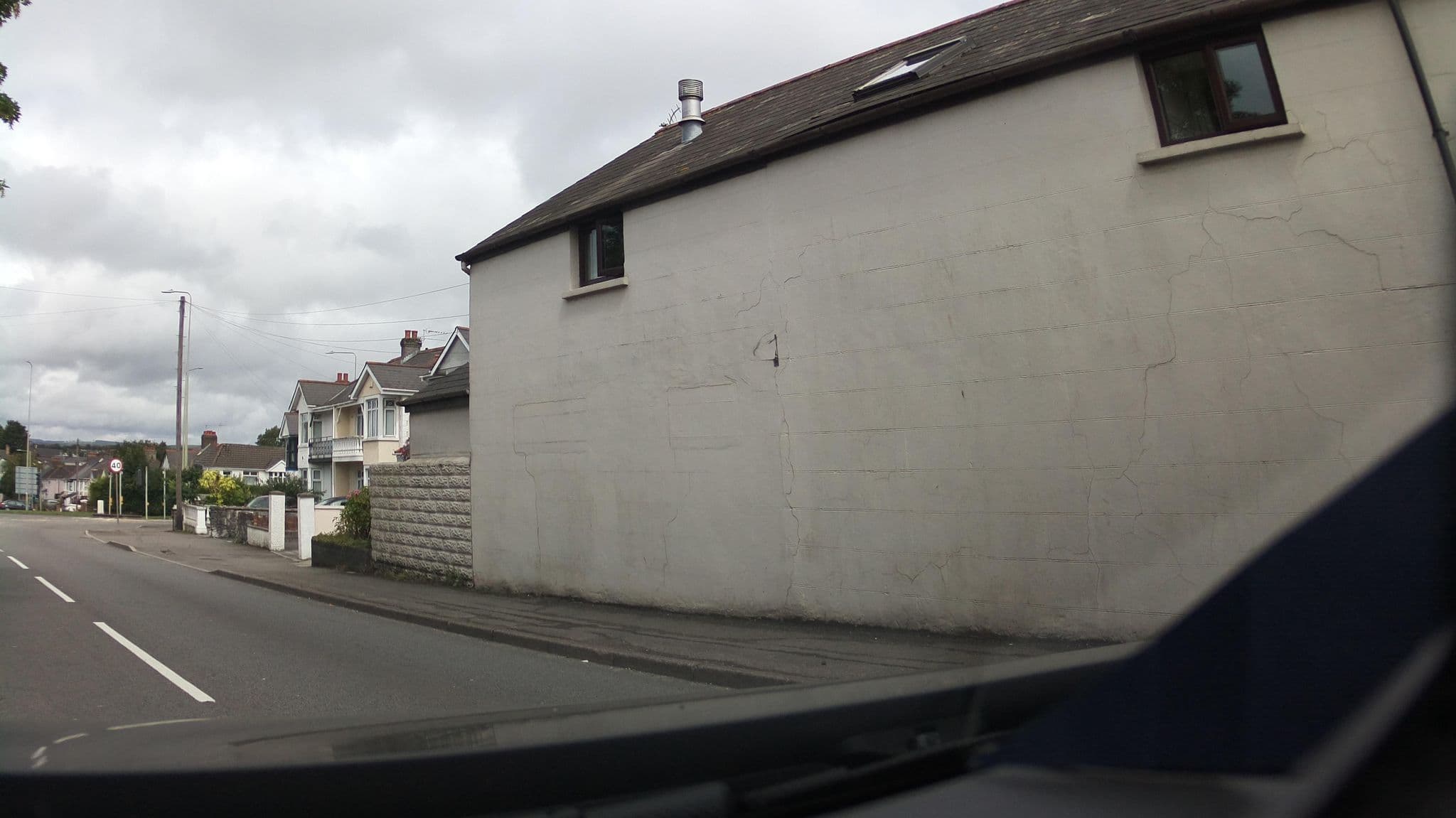Street view near New Inn Guest House, Bridgend — © southglos (CC BY-SA · Mapillary)