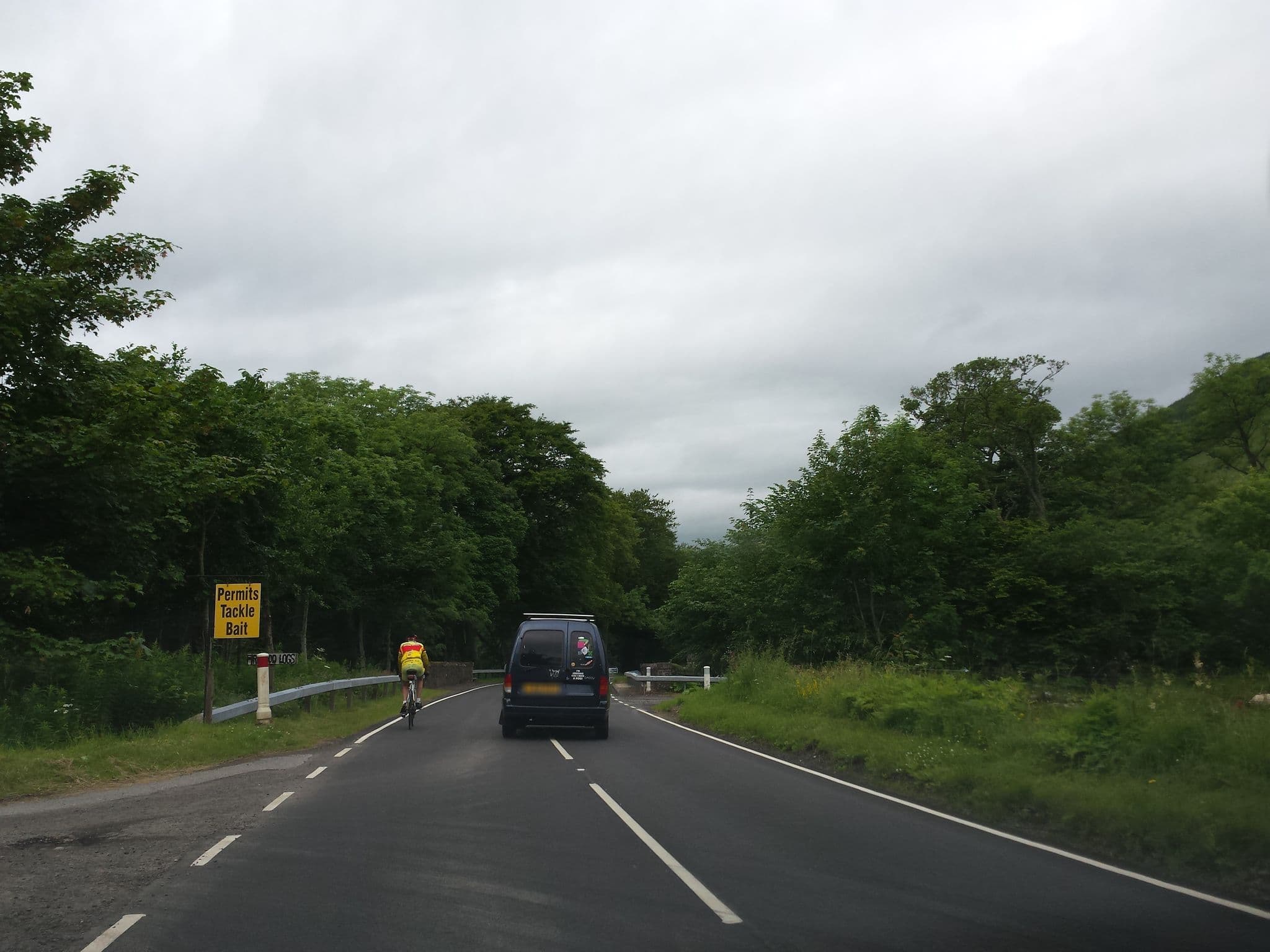 Street view near Drummond Fish Farm, Callander — © rudolfmayer (CC BY-SA · Mapillary)