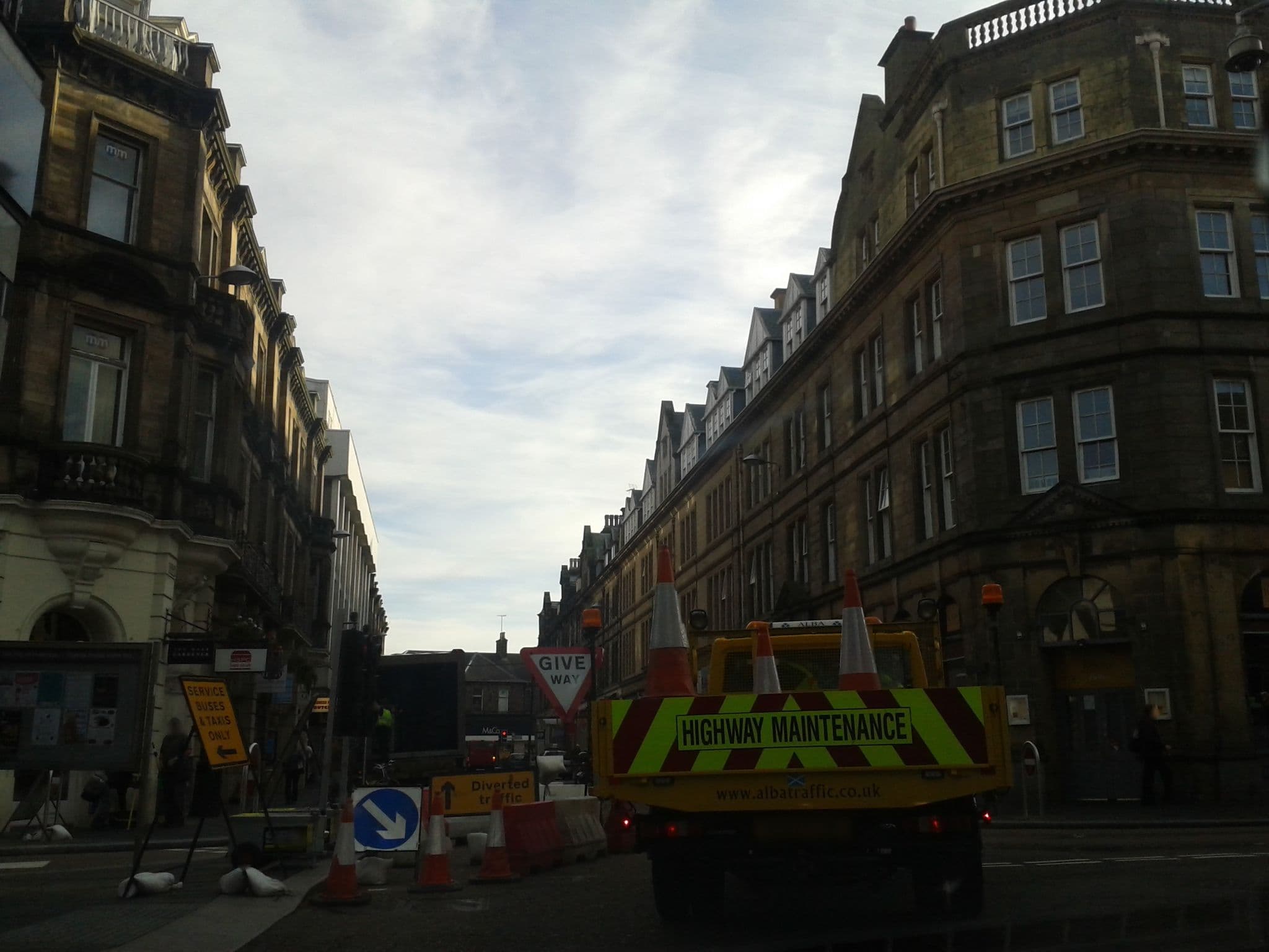 Street view near Waverly Inn, Inverness