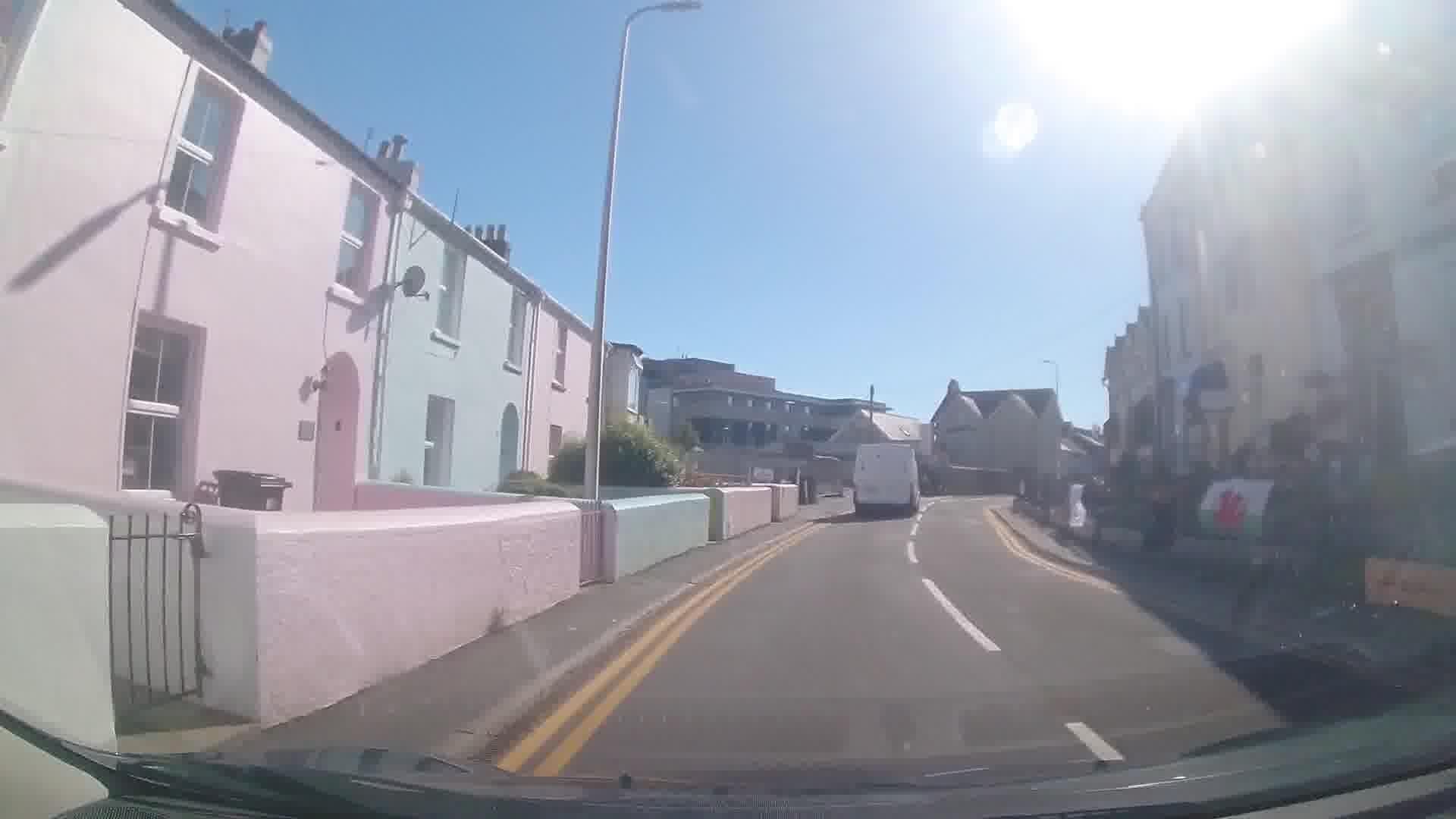 Street view near Coach Guest House, Tenby — © trigpoint (CC BY-SA · Mapillary)