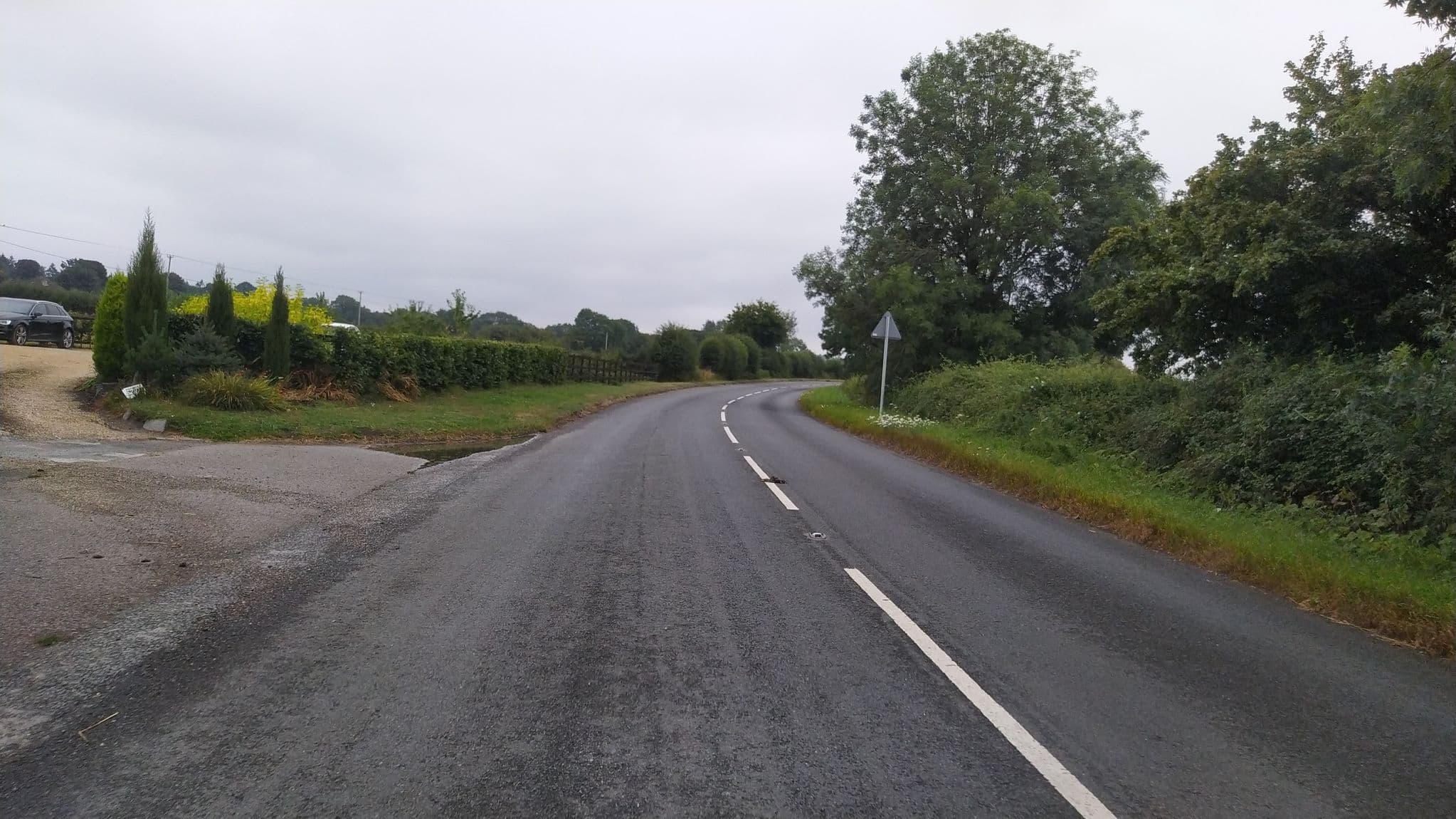 Street view near Lancer's House, Tisbury — © noid (CC BY-SA · Mapillary)