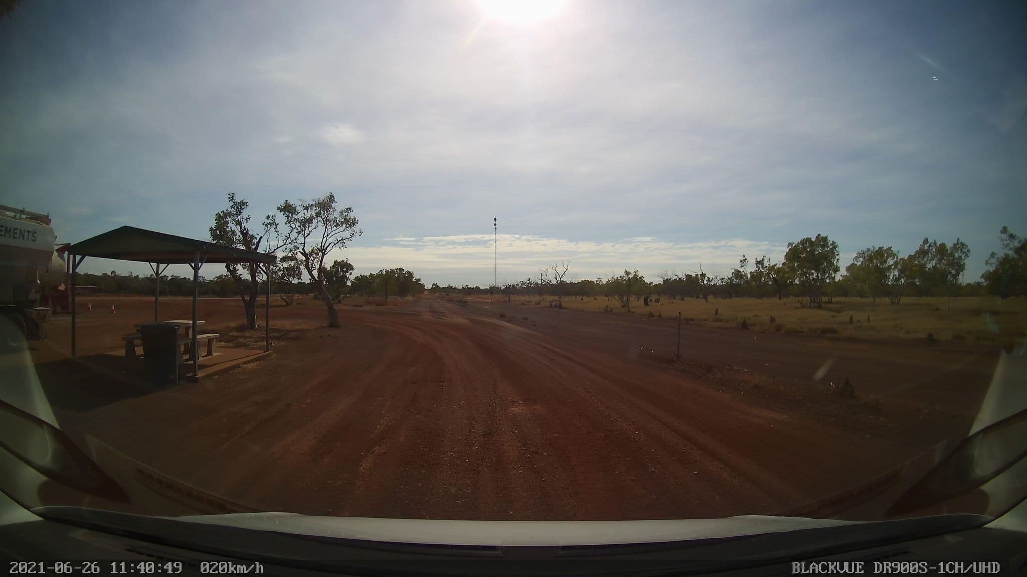 Street view near Donors Hill Rest Area, Normanton — © bob3bob3 (CC BY-SA · Mapillary)