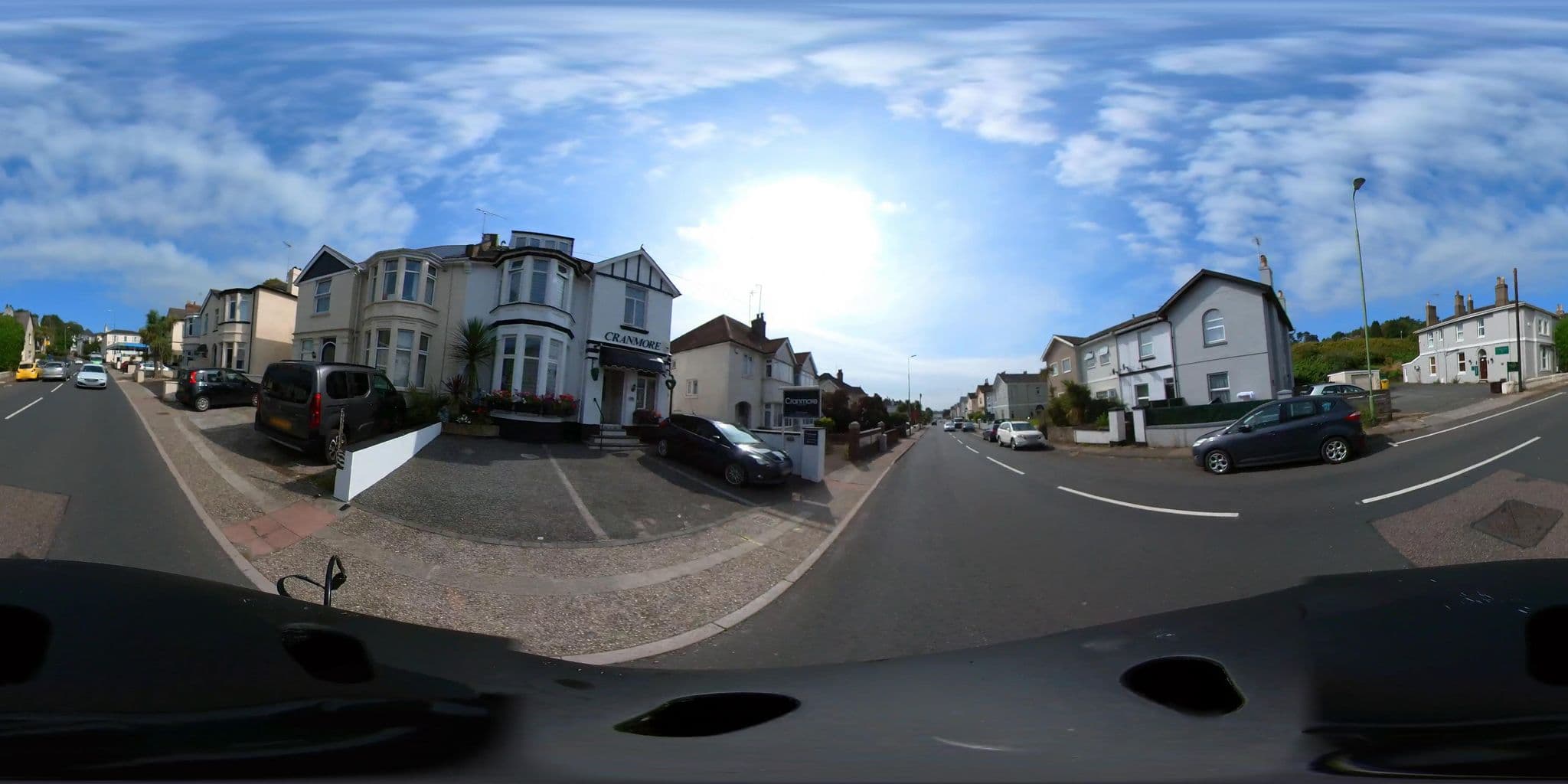Street view near Crown Lodge, Cockington — © TomBrough2024 (CC BY-SA · Mapillary)