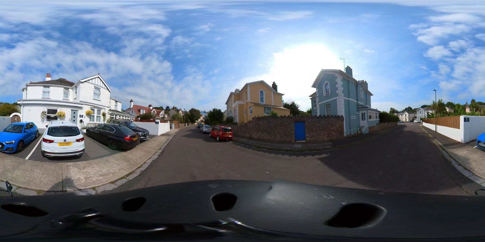 Street view near Bentley Lodge, Cockington — © TomBrough2024 (CC BY-SA · Mapillary)