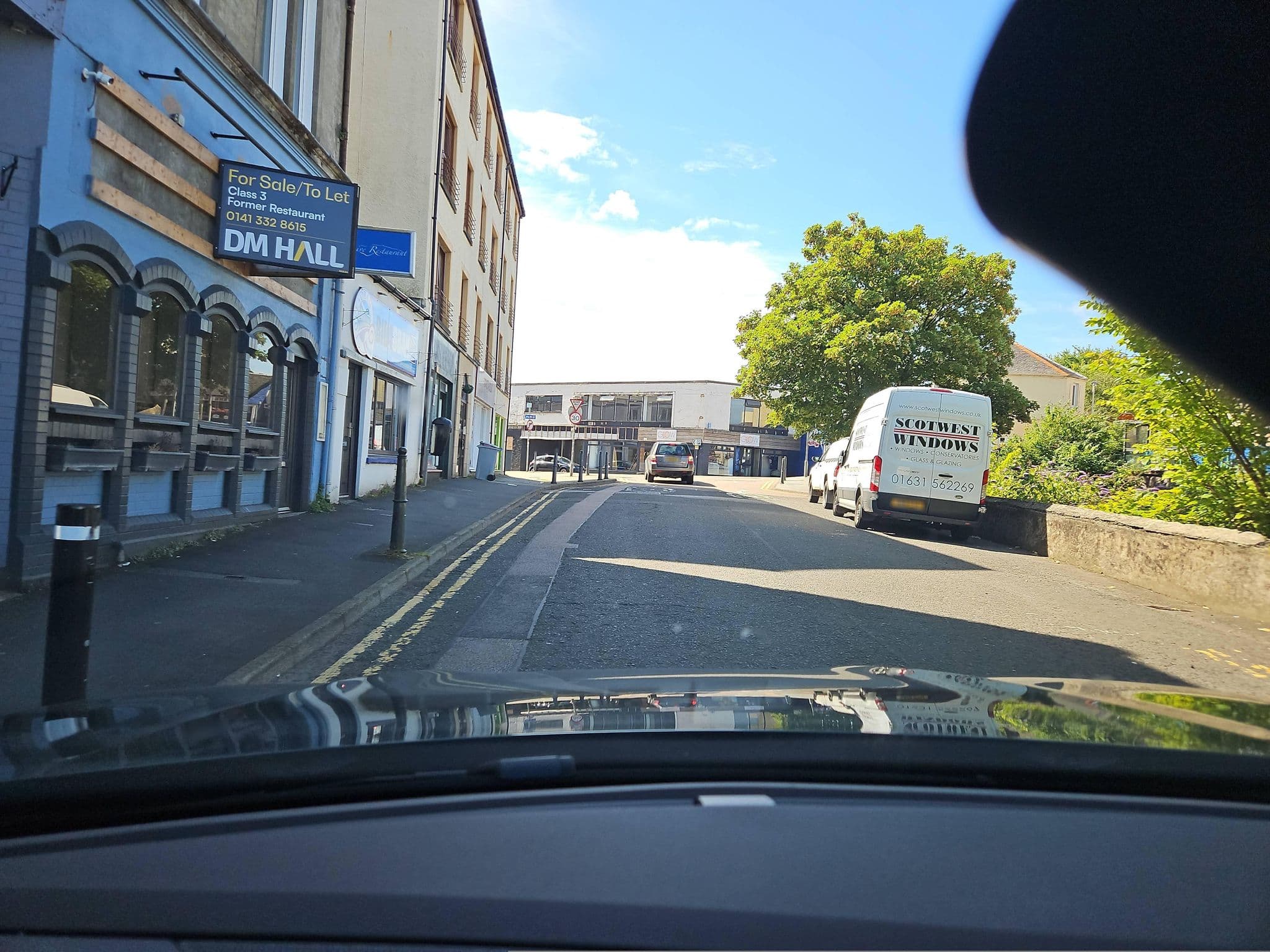 Street view near The Ranald Hotel, Oban
