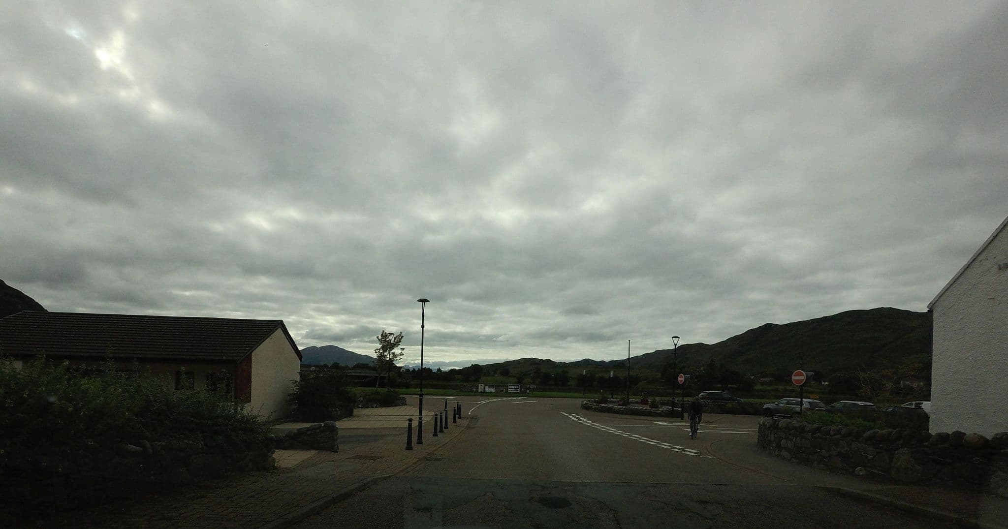 Street view near Clachan B&B, Portree