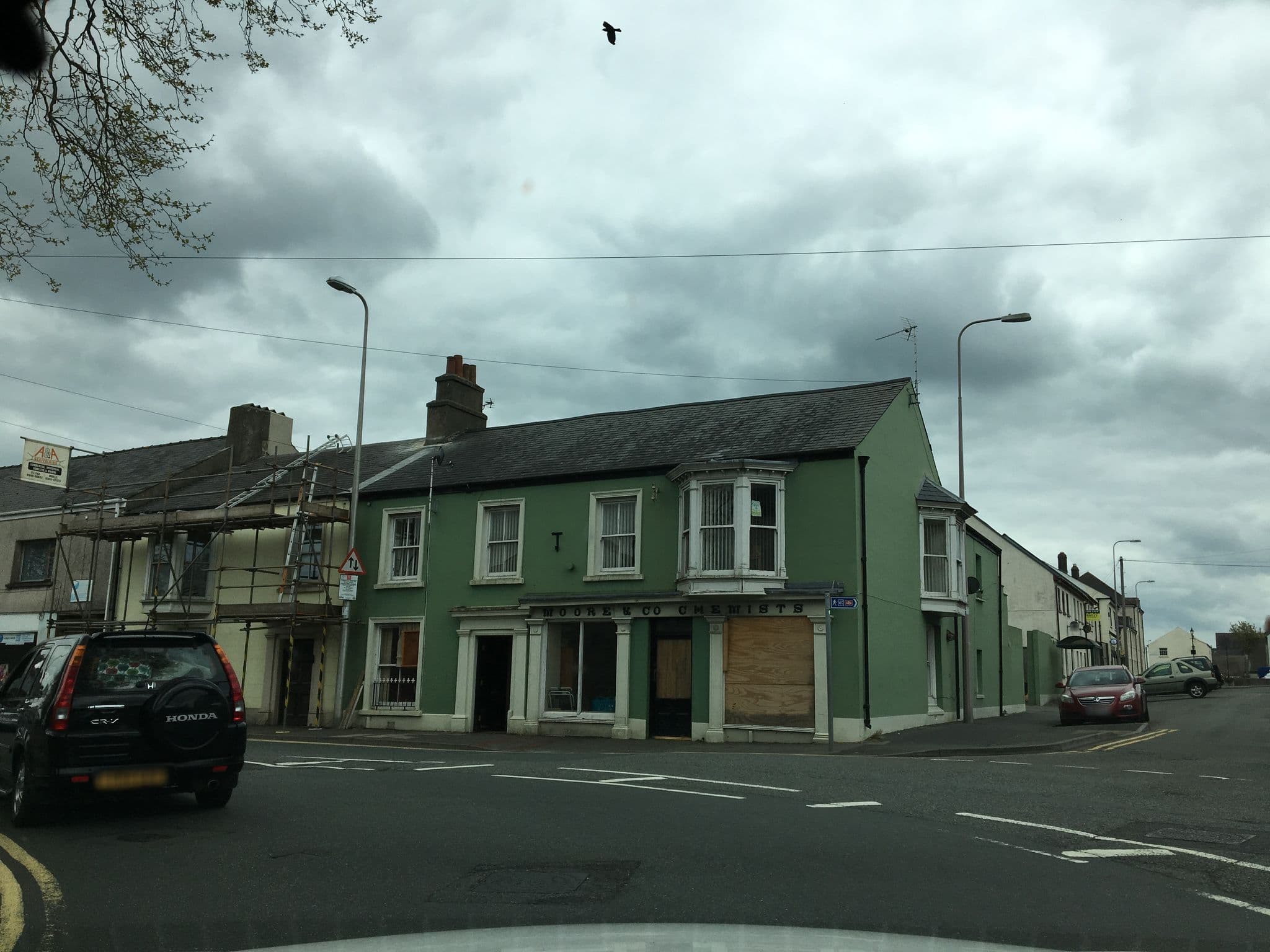 Street view near Inn Between, Pembroke Dock — © wibbit (CC BY-SA · Mapillary)