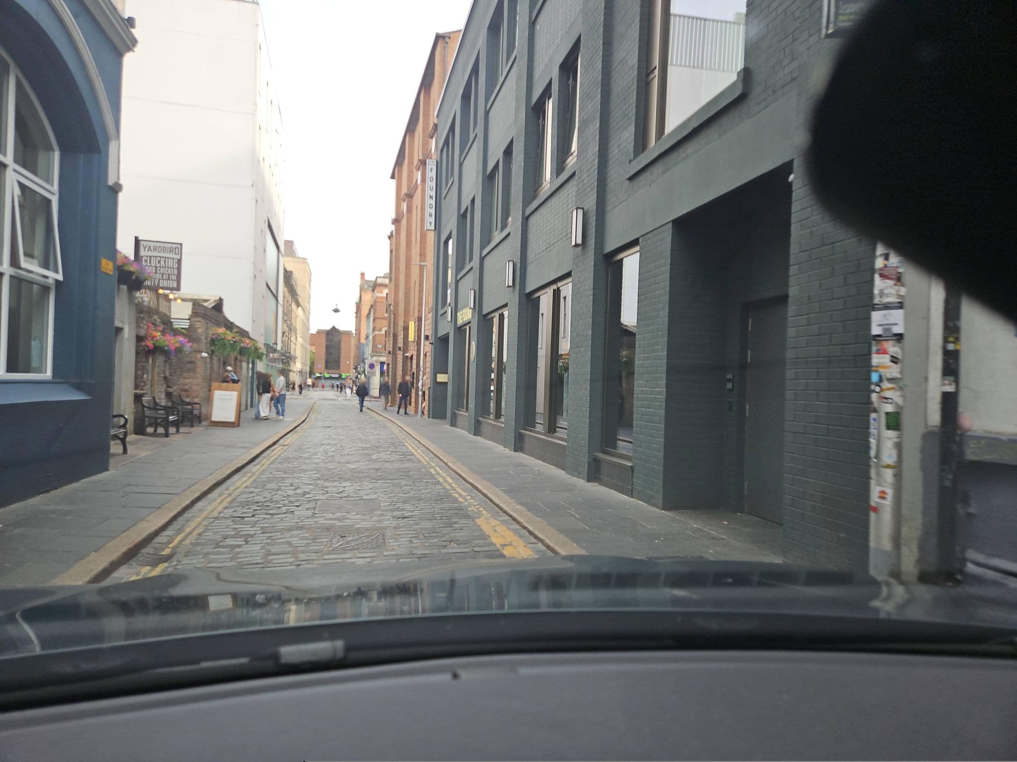 Street view near The Foundry, Belfast