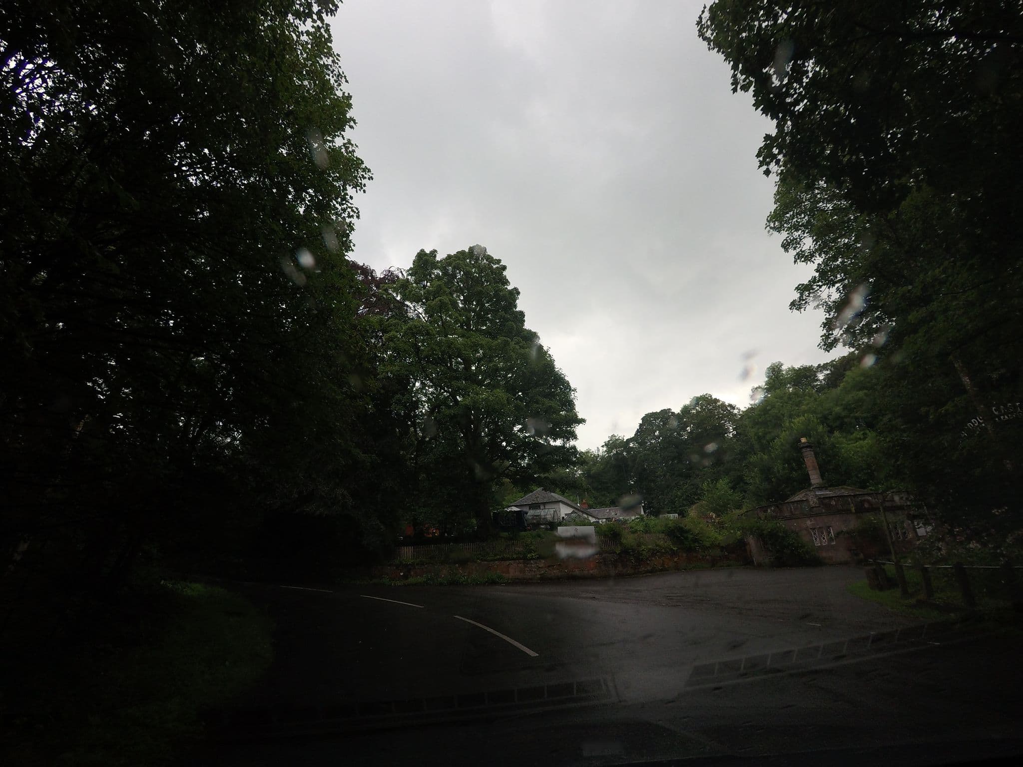 Street view near Hoddom castle, Annan — © tallguy (CC BY-SA · Mapillary)