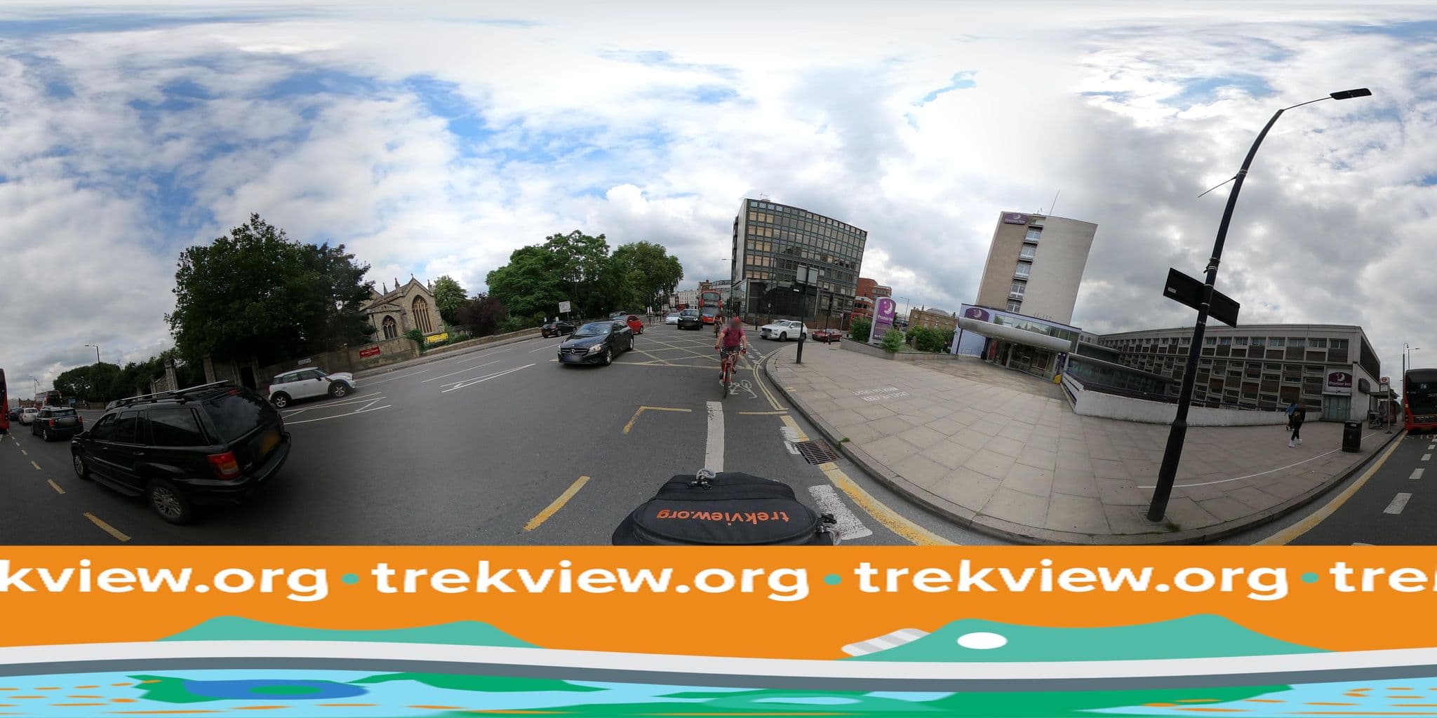 Street view near Premier Inn, Putney — © trekviewed (CC BY-SA · Mapillary)