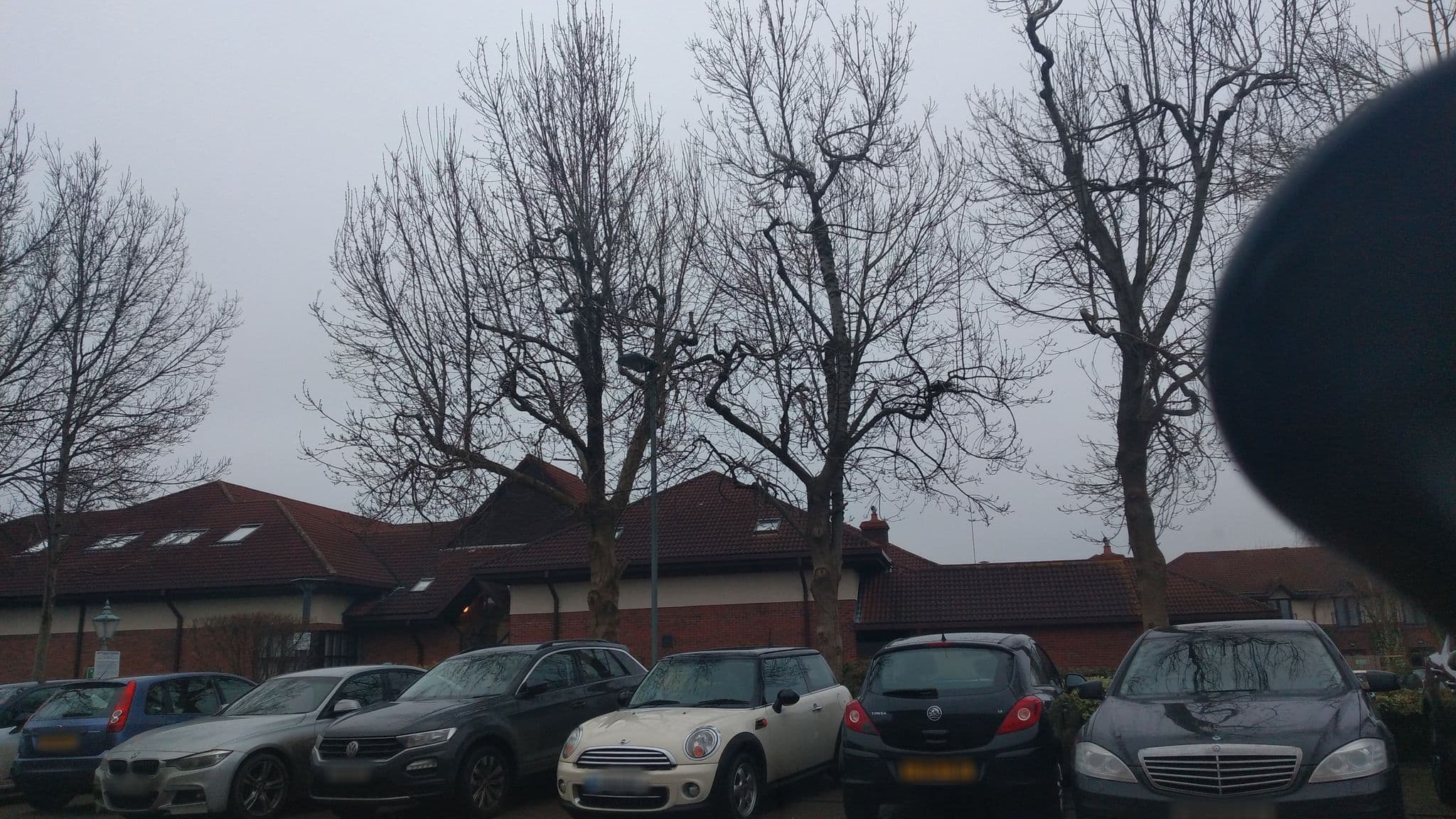 Street view near lodge at bristol, Almondsbury — © chris_debian (CC BY-SA · Mapillary)