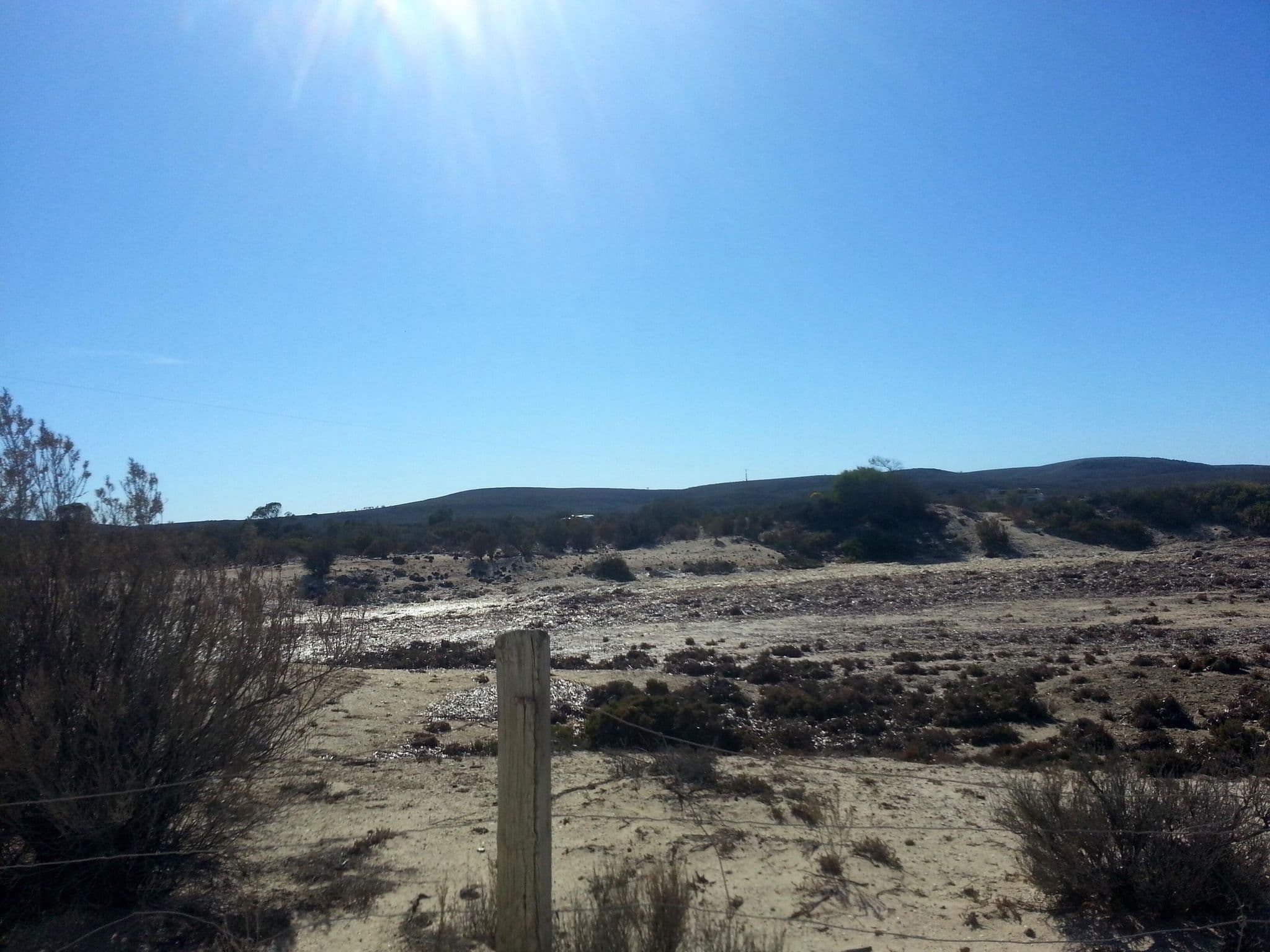 Street view near Fitzgerald Bay Bush Camp - Native Myrtle Retreat - toilets/water, Whyalla Playford — © bob3bob3 (CC BY-SA · Mapillary)