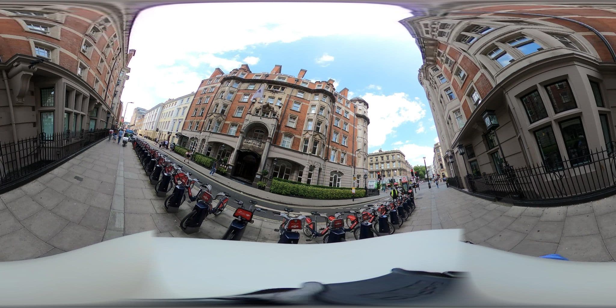 Street view near Radisson Blu Hotel London Bloomsbury, Holborn — © NatchaponJ (CC BY-SA · Mapillary)