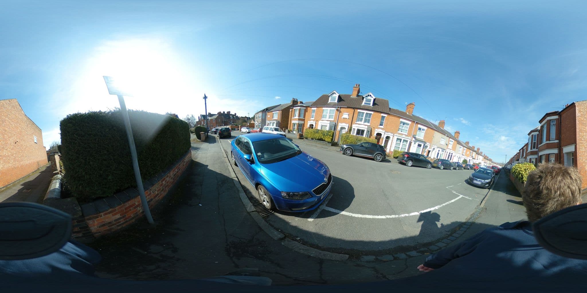 Street view near Grosvenor Hotel, Rugby — © gness (CC BY-SA · Mapillary)