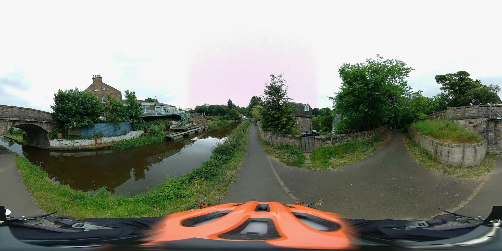 Street view near The Bridge Inn, Ratho — © Walk-Wheel-Cycle-Trust (CC BY-SA · Mapillary)