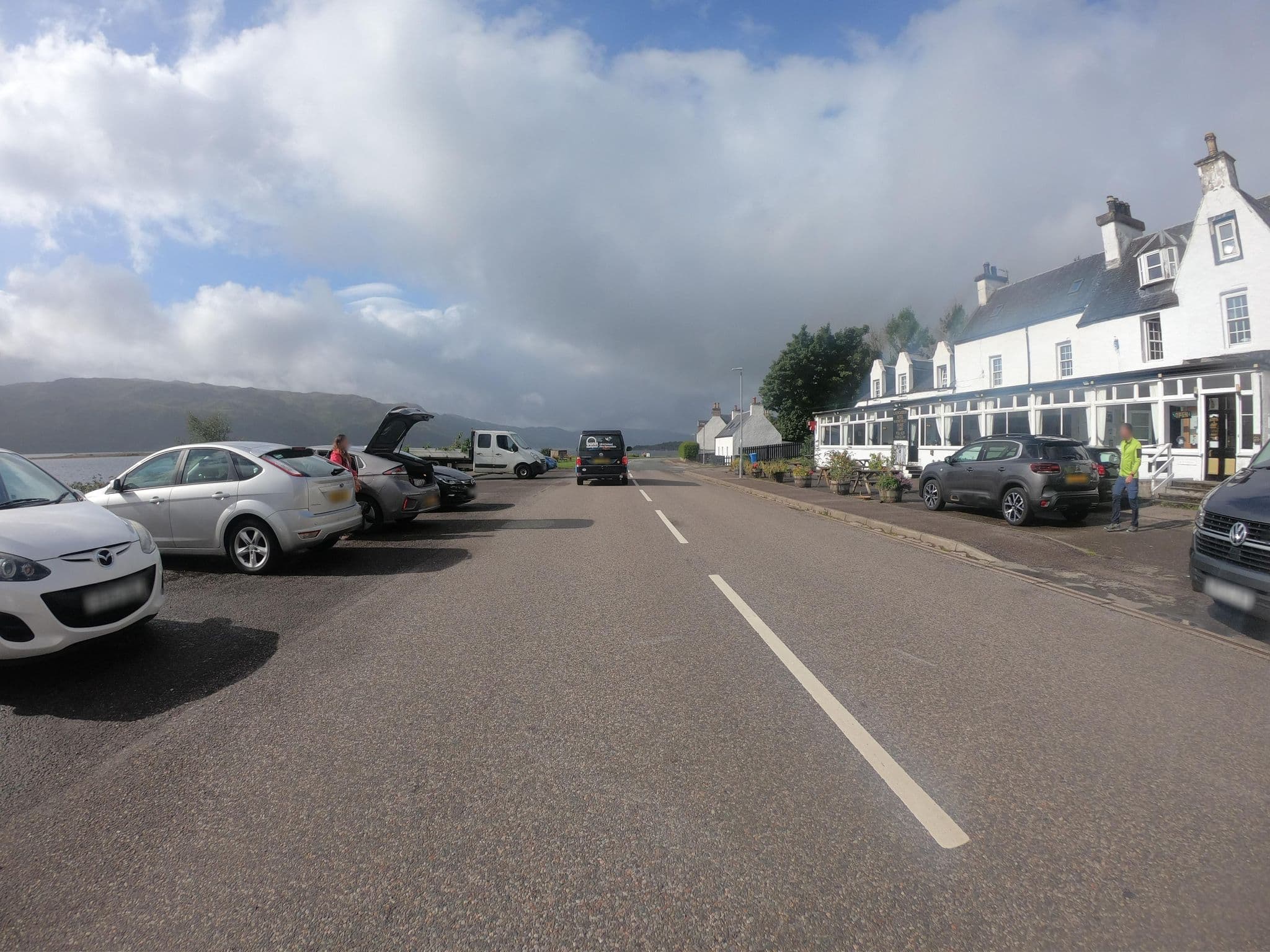 Street view near Lochcarron Hotel, Ullapool