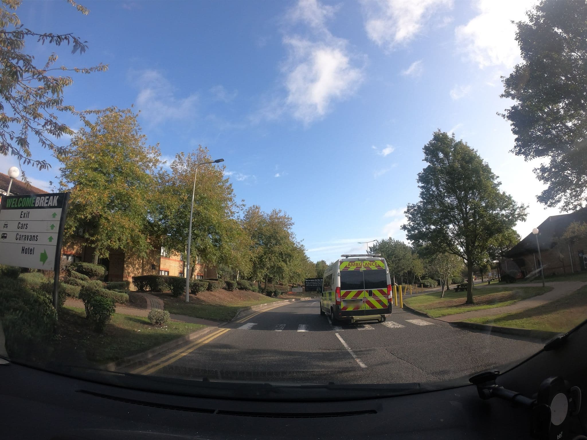 Street view near Days Inn London Stansted Airport, Bishops Stortford — © lamaar639 (CC BY-SA · Mapillary)