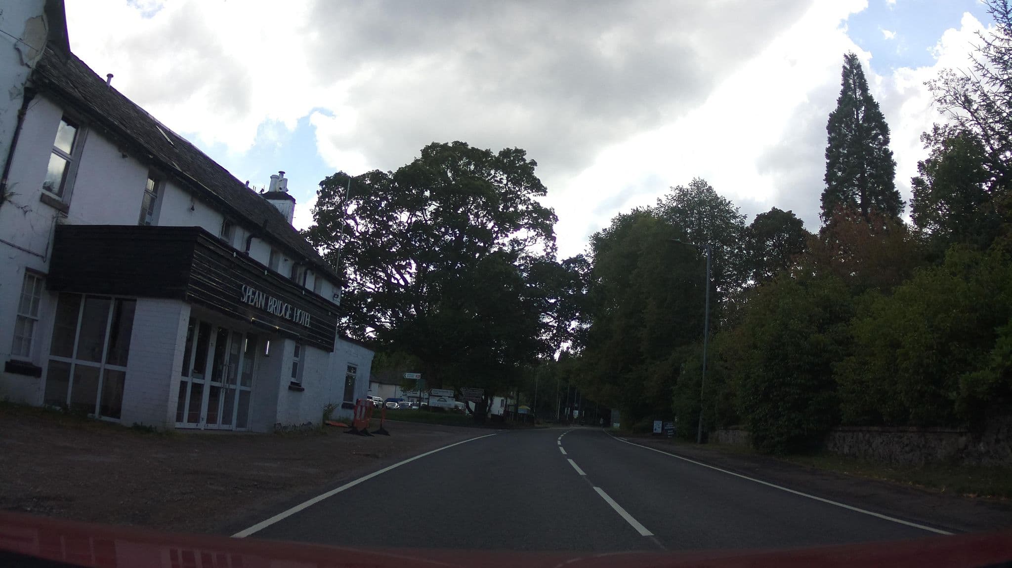 Street view near Spean Bridge Hotel, Caol