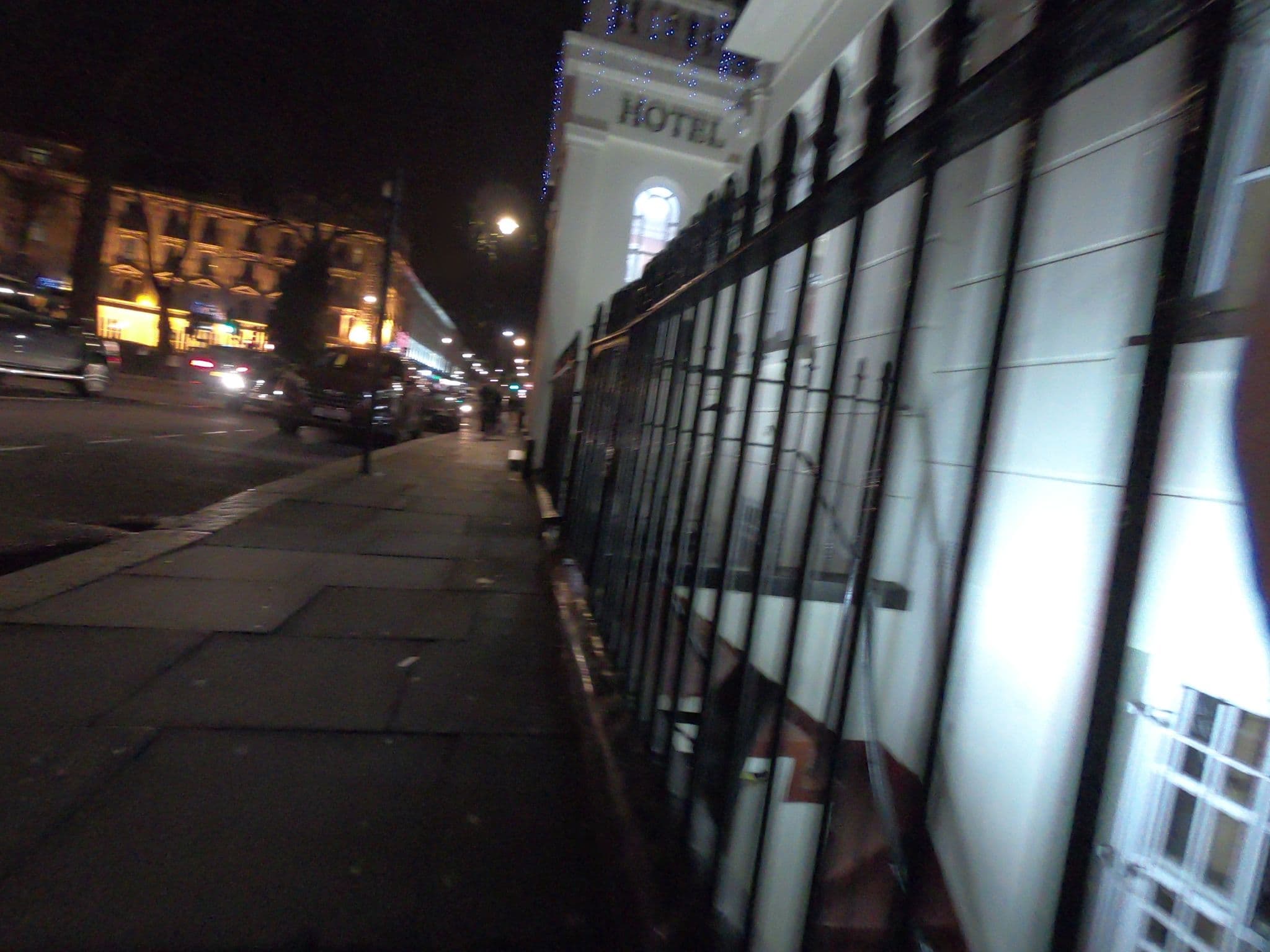 Street view near Balmoral House Hotel, Hyde Park