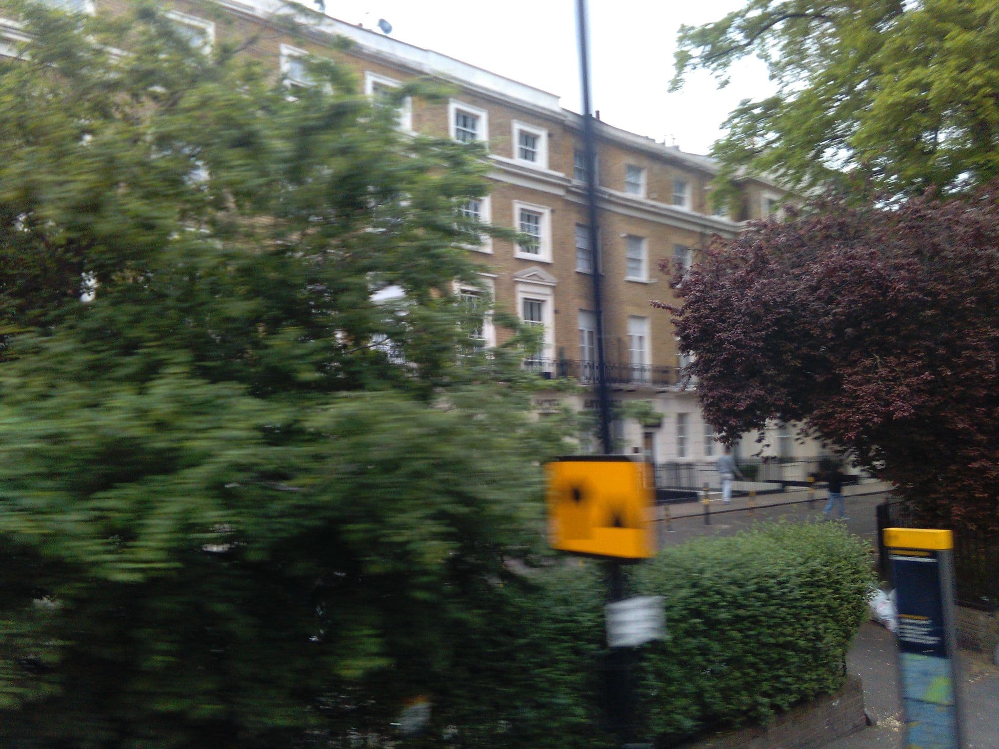 Street view near Monopole Hotel, Hyde Park