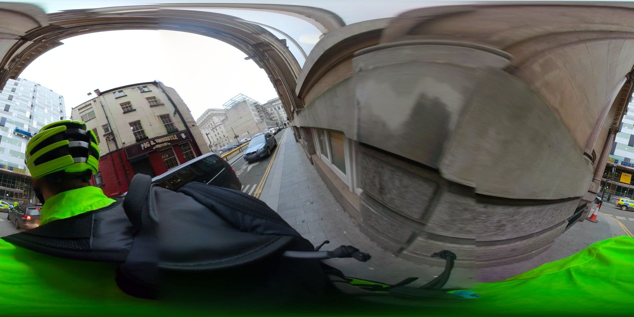 Street view near Hotel Indigo, Liverpool — © gjpalmer (CC BY-SA · Mapillary)