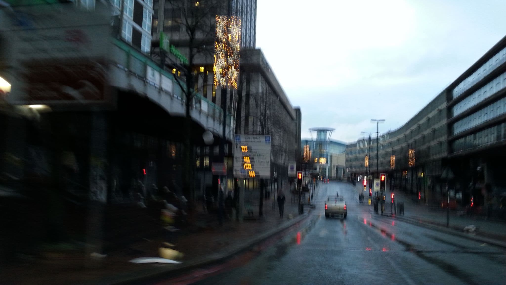 Street view near Holiday Inn, Birmingham