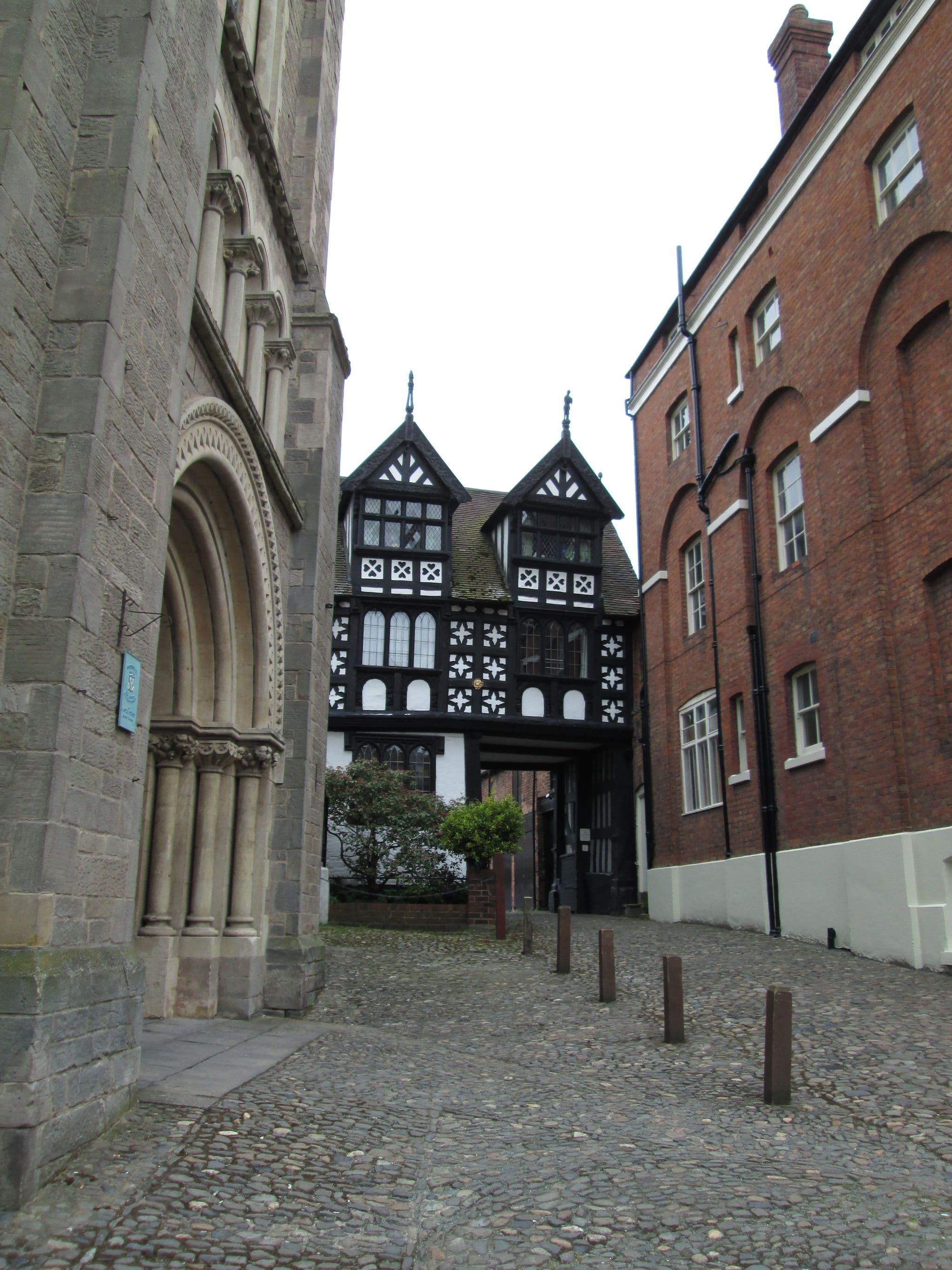 Street view near St Nicholas, Shrewsbury — © pkoby (CC BY-SA · Mapillary)