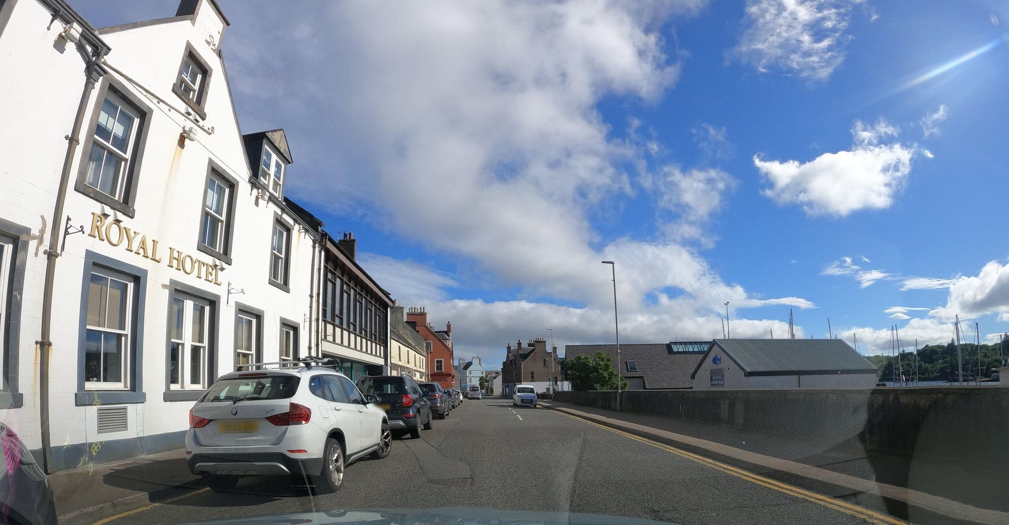 Street view near Royal Hotel, Stornoway — © hobgoblin (CC BY-SA · Mapillary)