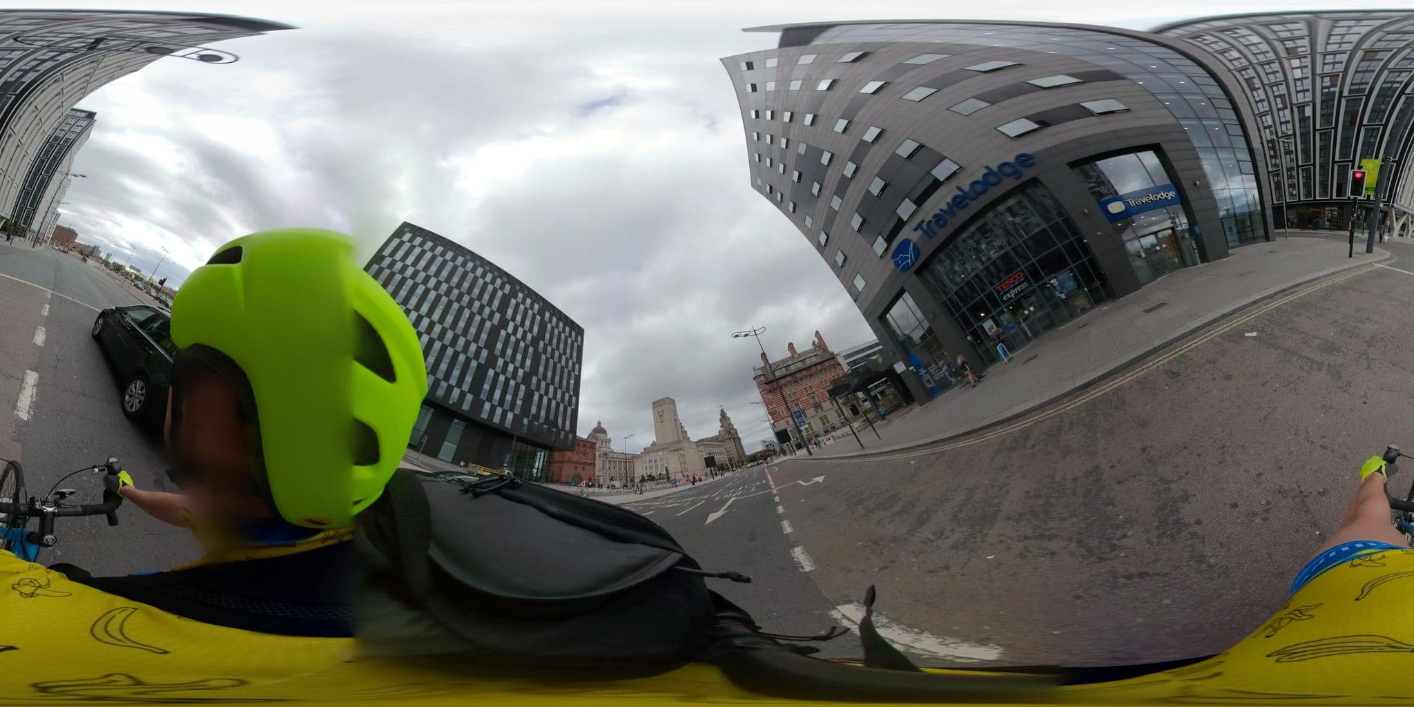 Street view near Travelodge, Liverpool — © markagreen14 (CC BY-SA · Mapillary)