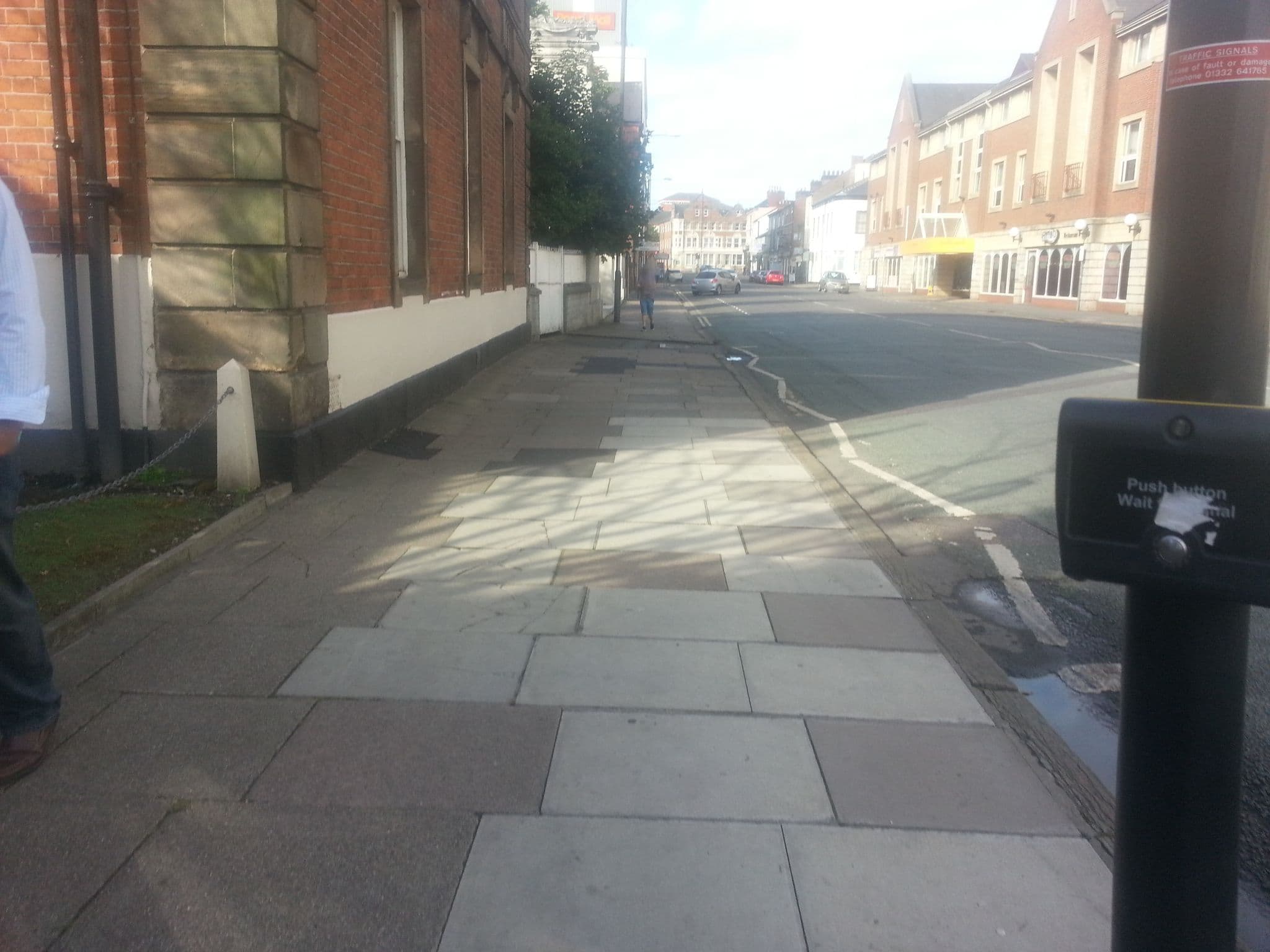 Street view near Derby Midland Hotel, Derby — © matth81 (CC BY-SA · Mapillary)