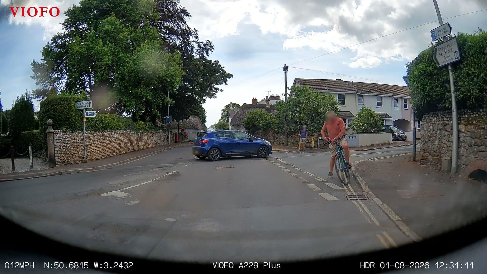 Street view near Woodlands Hotel, Sidmouth — © RyanBush (CC BY-SA · Mapillary)