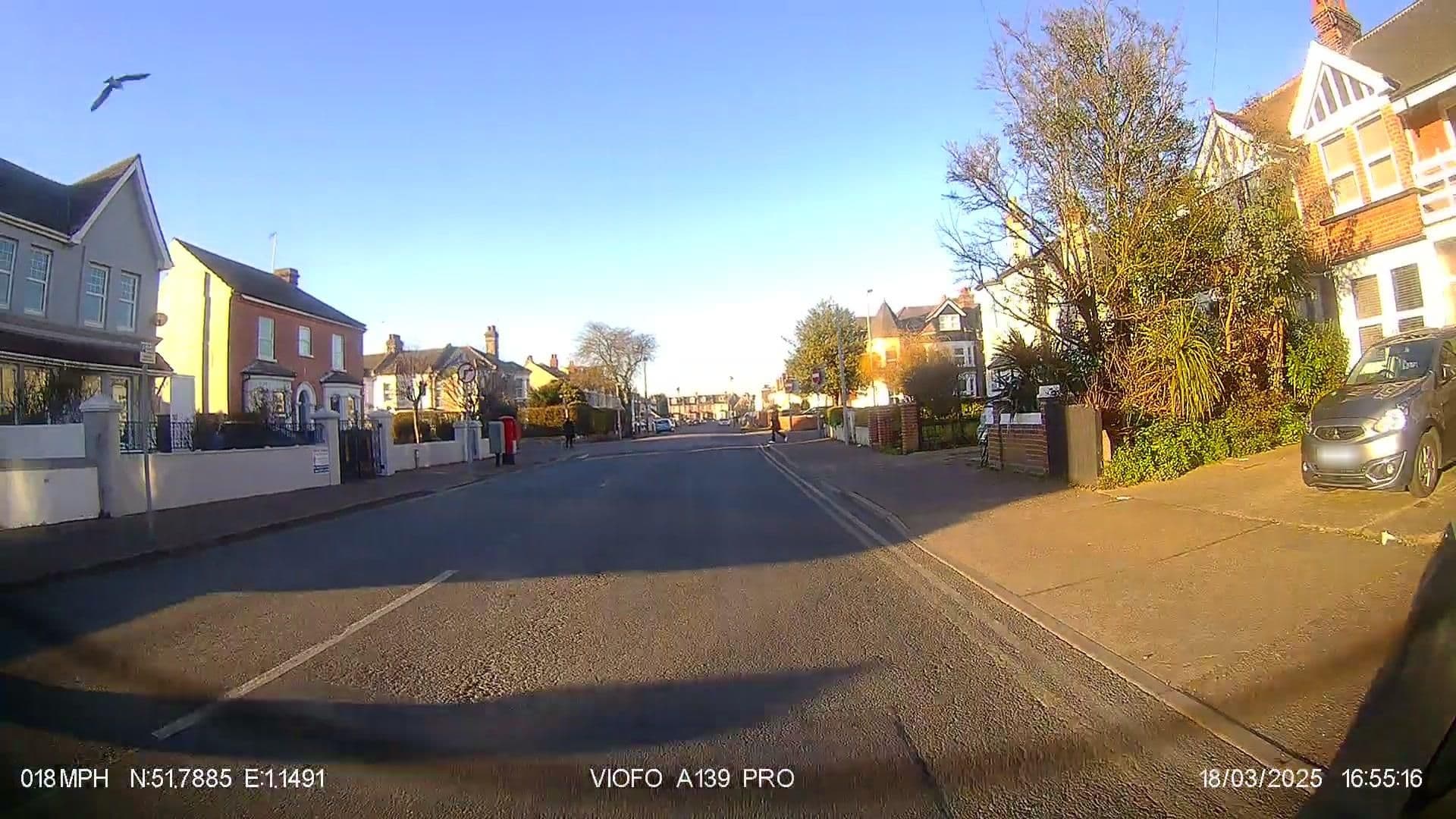 Street view near The Beeches, Clacton-on-Sea — © IpswichEdits (CC BY-SA · Mapillary)