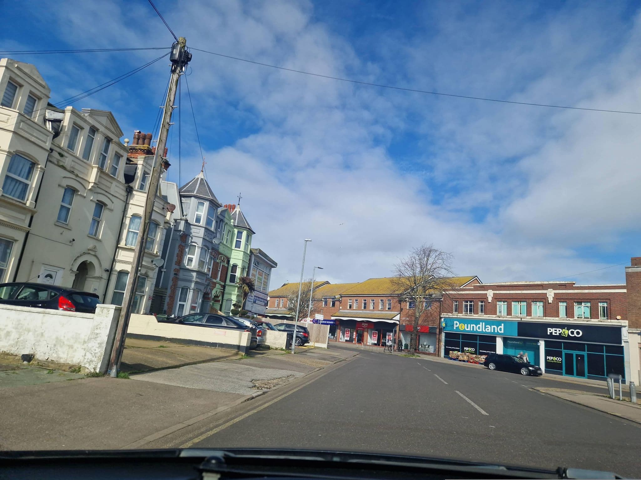 Street view near Shannon Guest House, Clacton-on-Sea — © edloach (CC BY-SA · Mapillary)