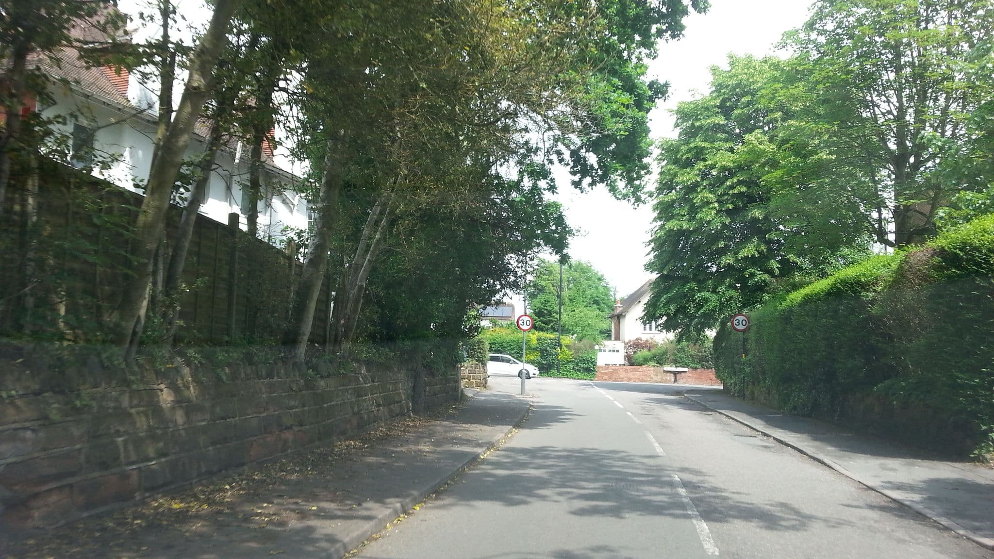 Street view near President House Hotel, Birmingham