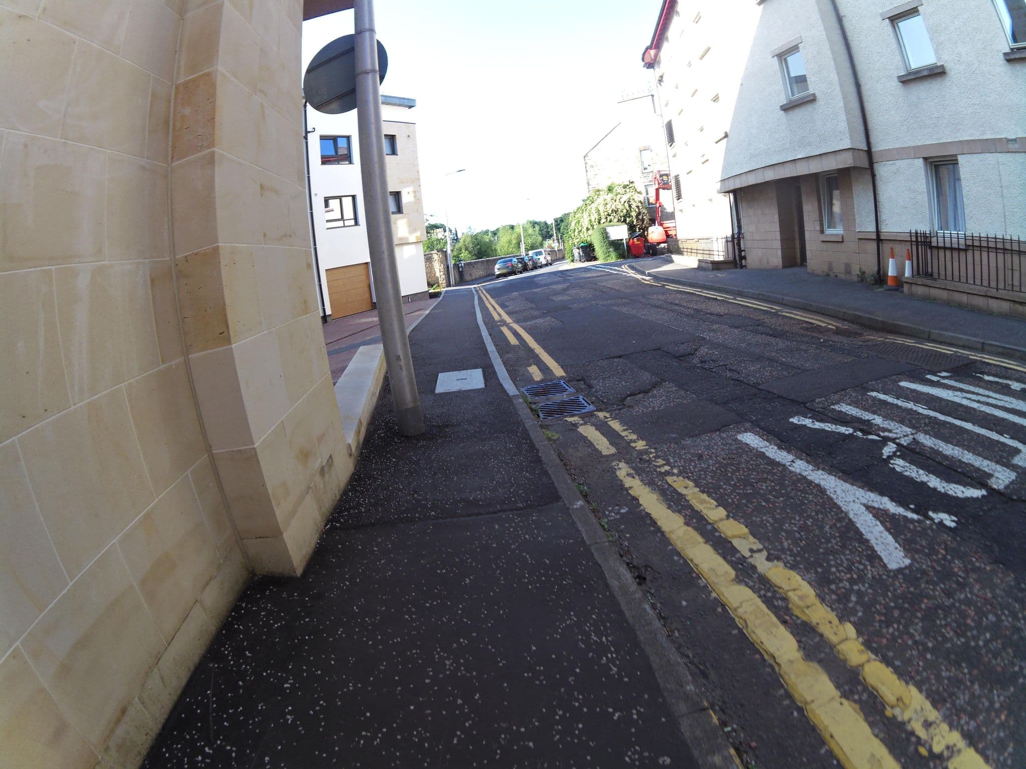 Street view near Canon Court, Edinburgh